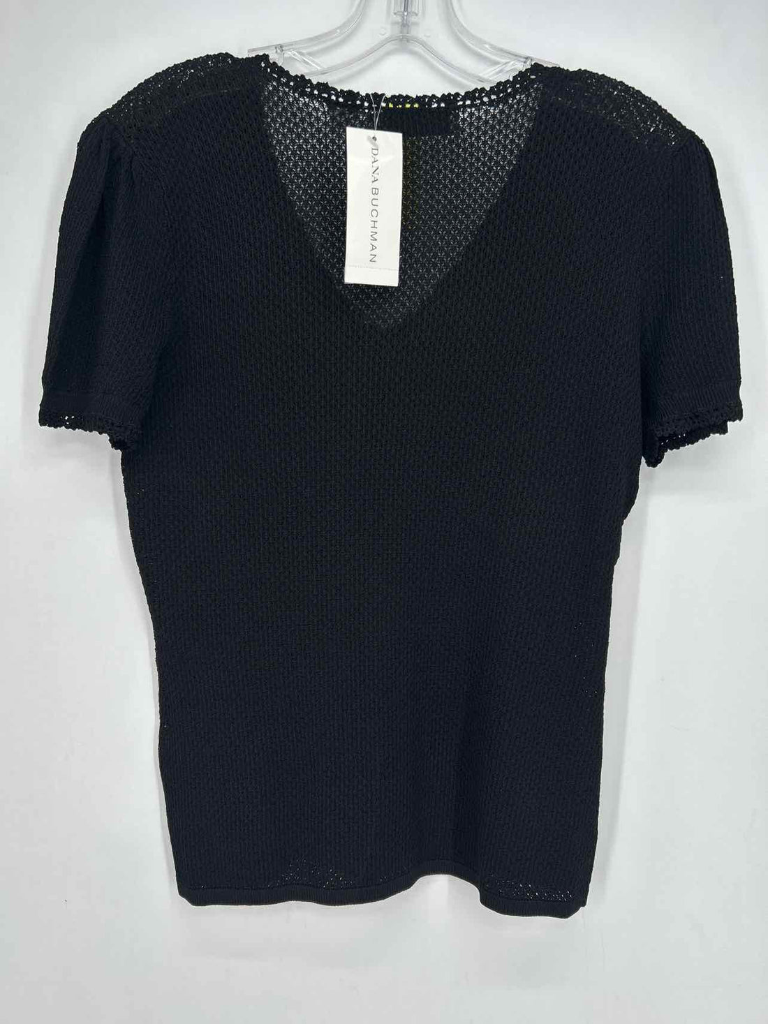 Dana Buchman Size M Black NWT Short Sleeve