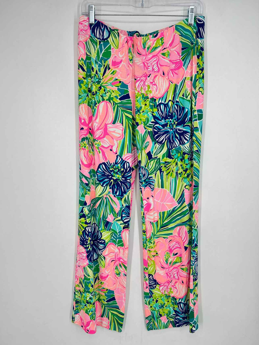 Lilly Pulitzer M Green & Pink Floral Lilly Pulitzer Pants