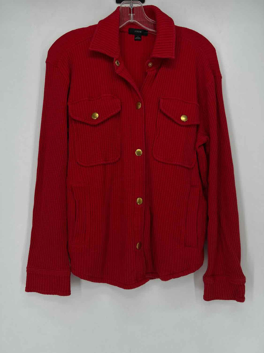 J Crew Size S Red Shacket