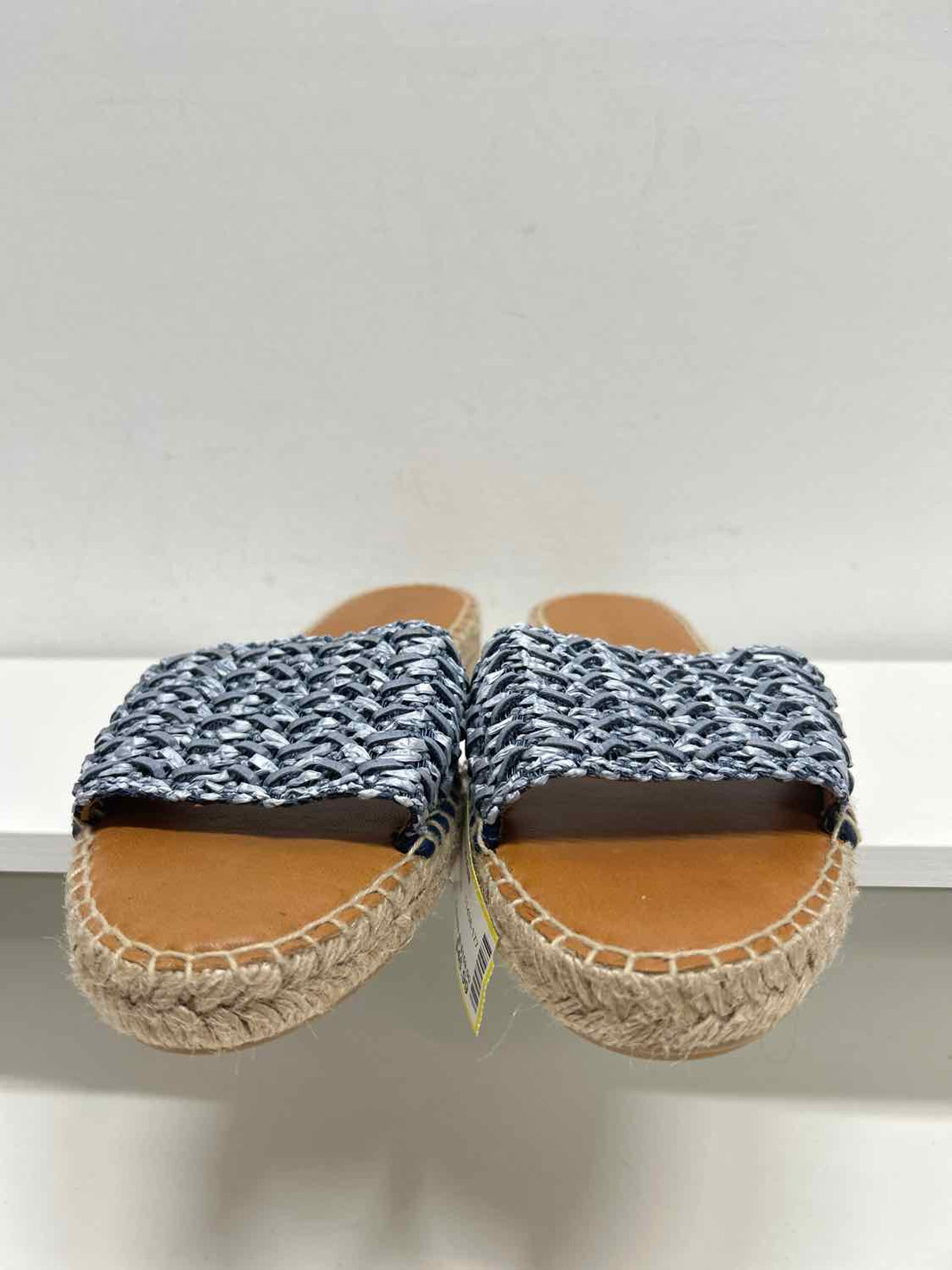 Le Mogador Women Size 40 (9-9.5) Blue Like New Espadrilles Slides