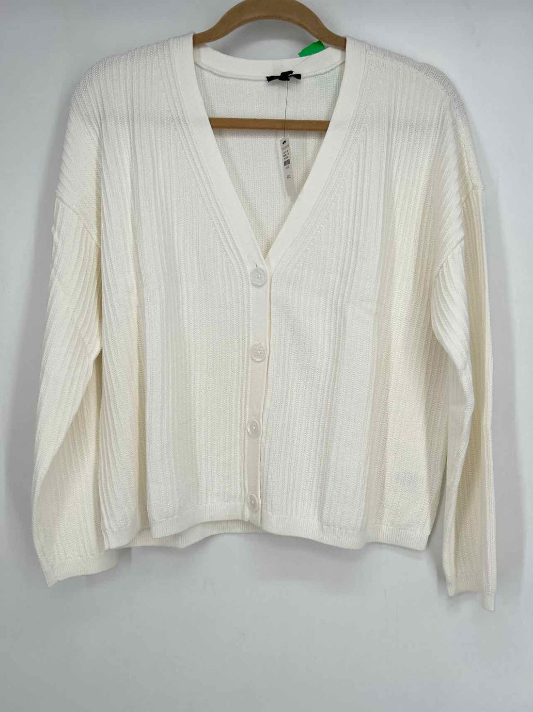 Talbots Size XLP White NWT Cardigan
