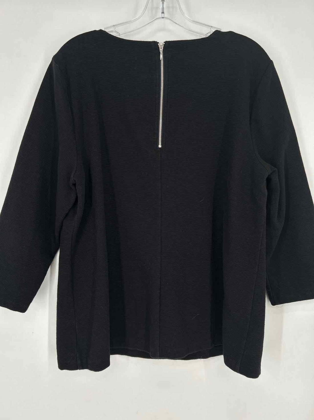 Talbots Size XL Black Long Sleeve