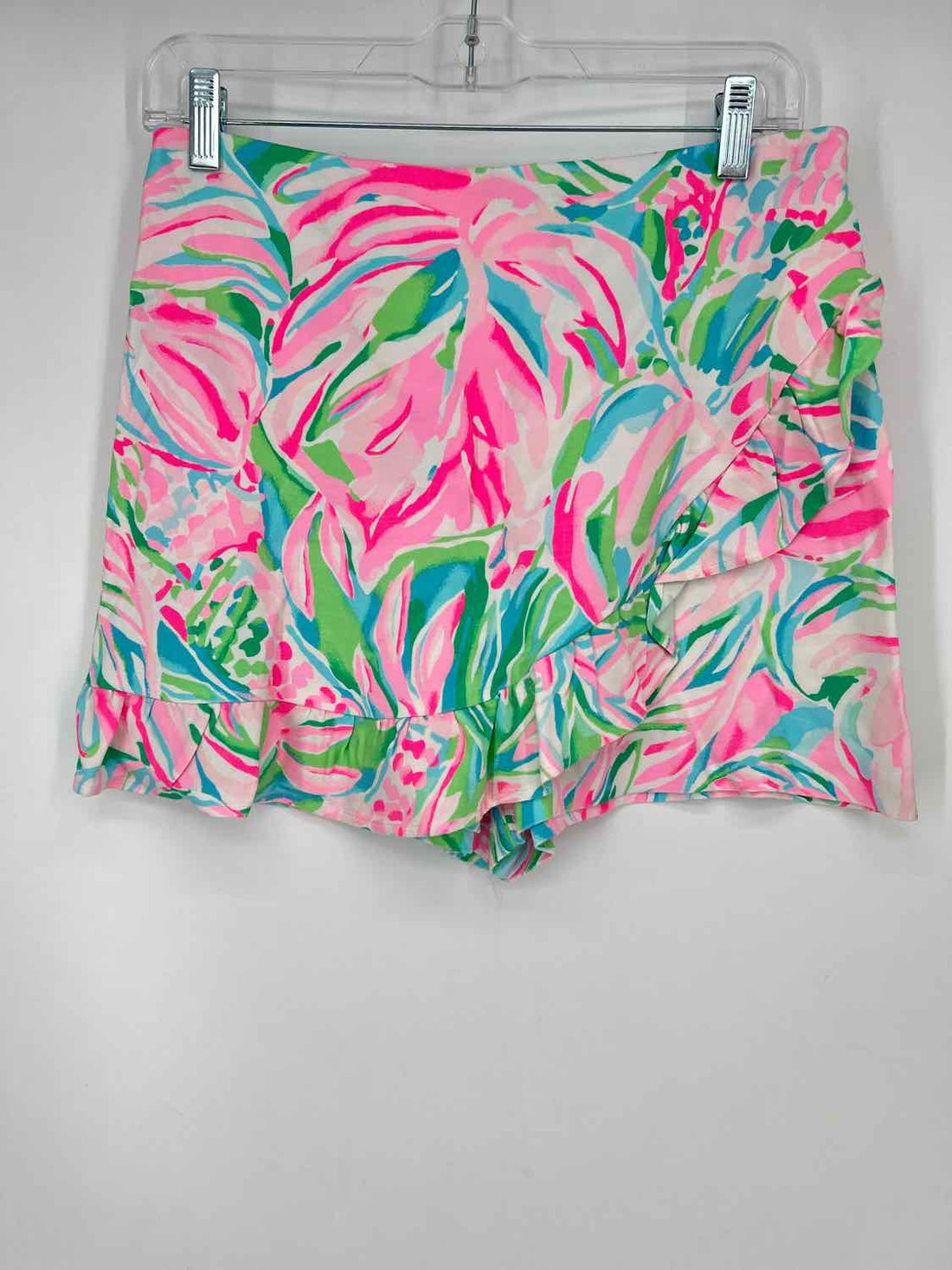 Lilly Pulitzer 6 White & Pink Print Lilly Pulitzer Skort