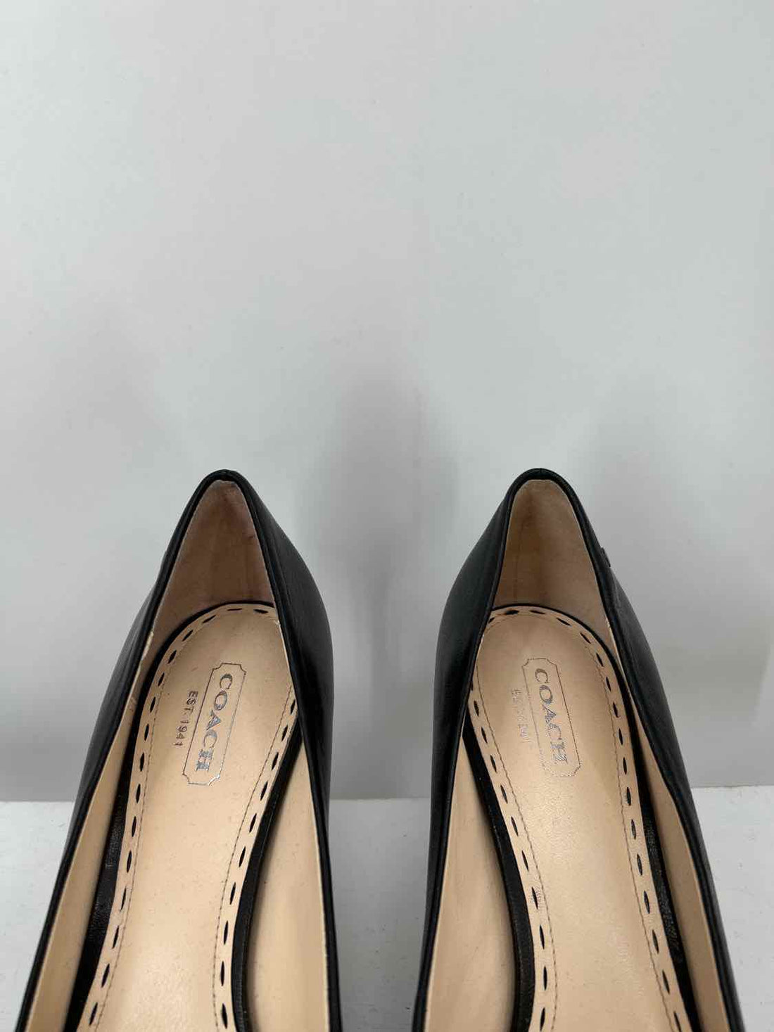 Coach Women Size 9 Black Heels