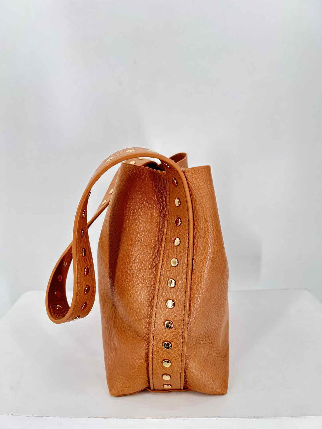 Shiraleah Tan Faux Leather Pre Owned Shoulder