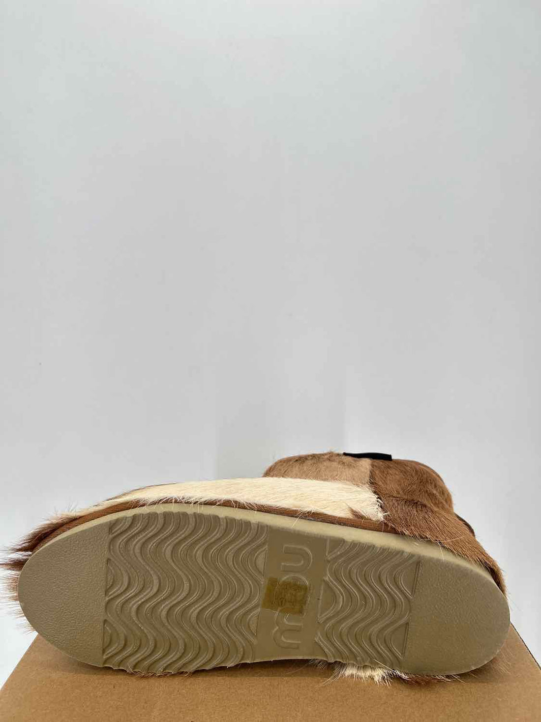 MOU Antelope Short Cowboy Women Size 39 Brown New In Box Ankle Boot