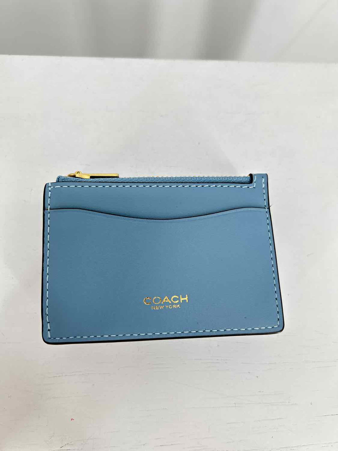 Coach Blue Essential Card Holder Wallet