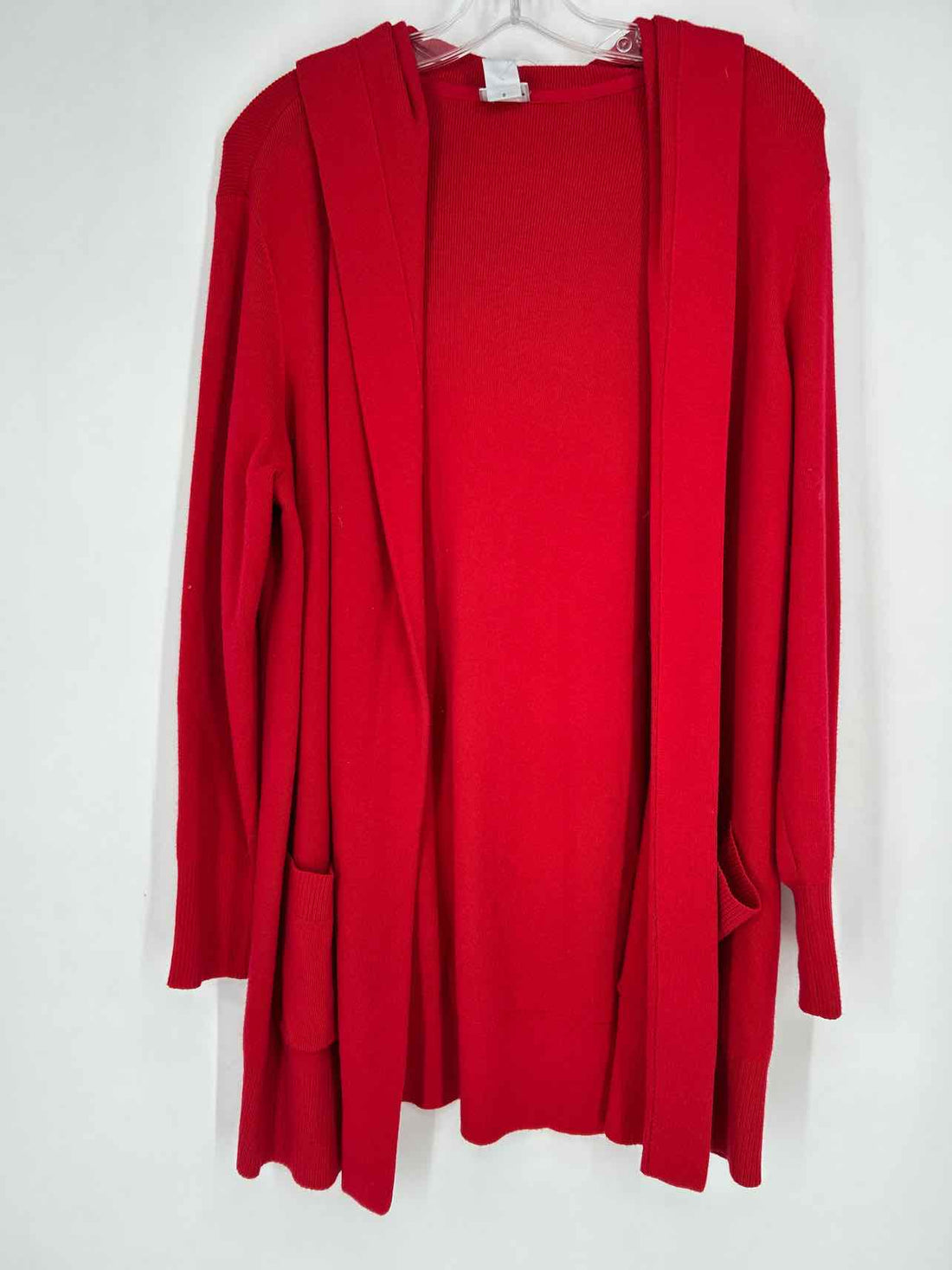 Zenergy by Chicos Size 1 (M) Red Cardigan