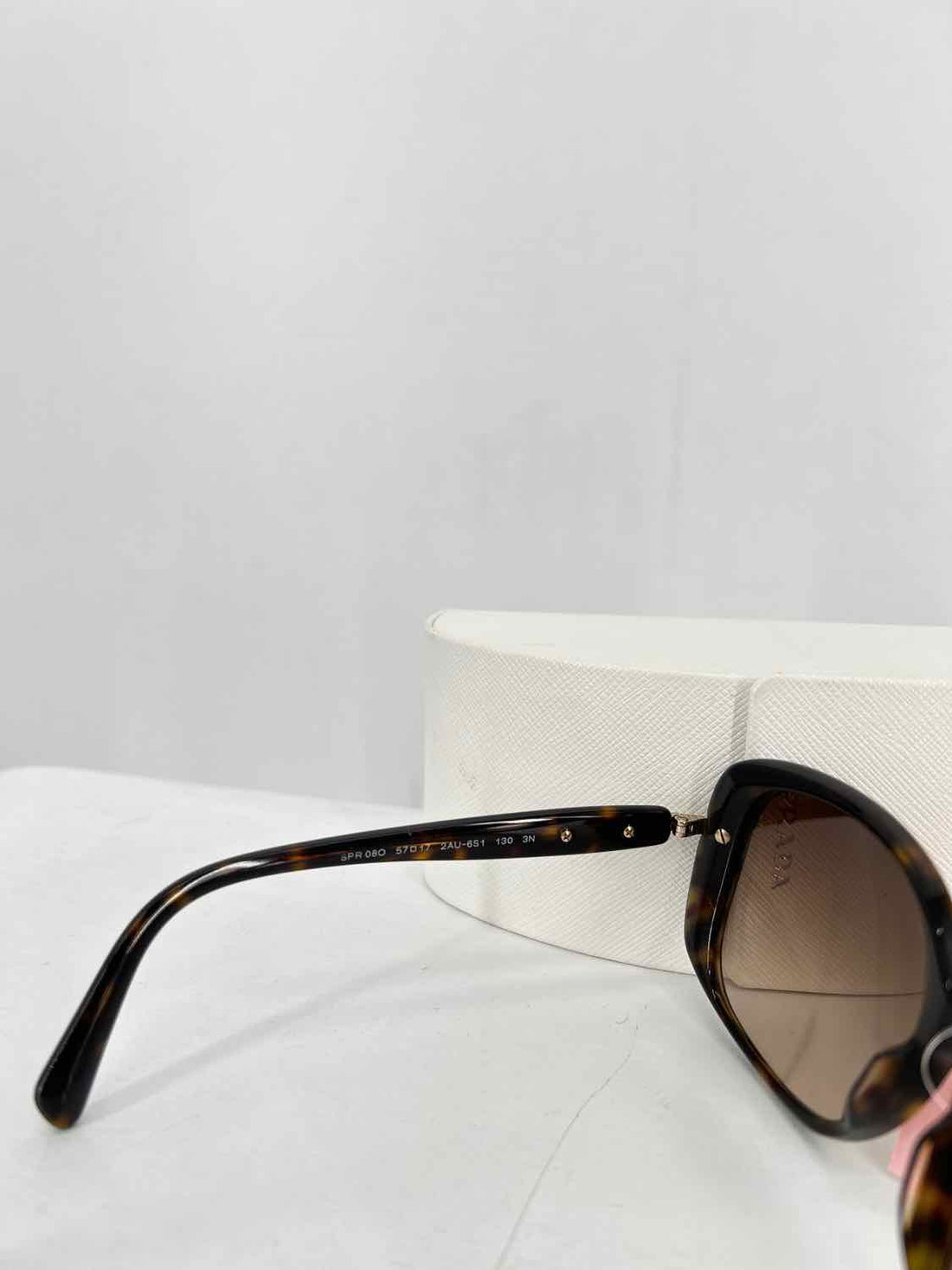 Prada SPR080 Tortoise Sunglasses with Case