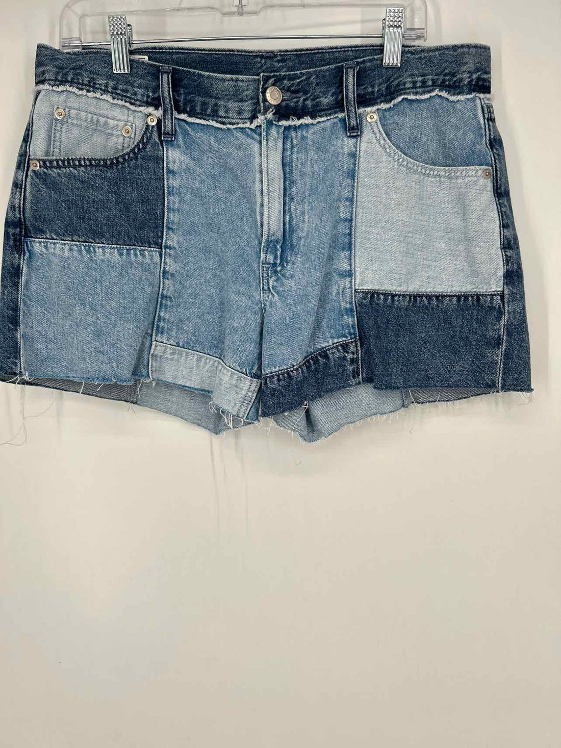 Gap Size 10 Denim Patchwork Shorts