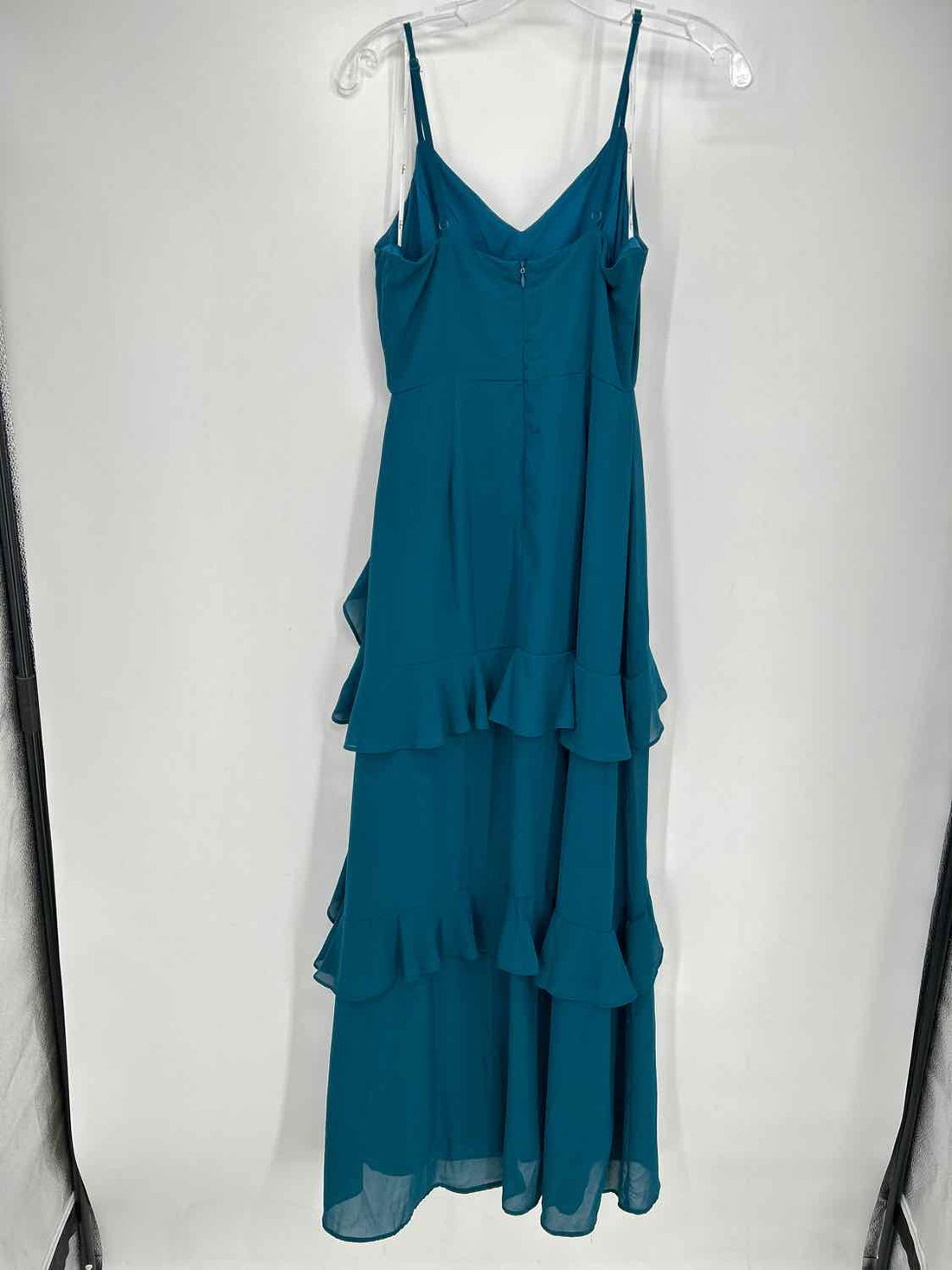 Lulus Size S Teal Maxi Dress