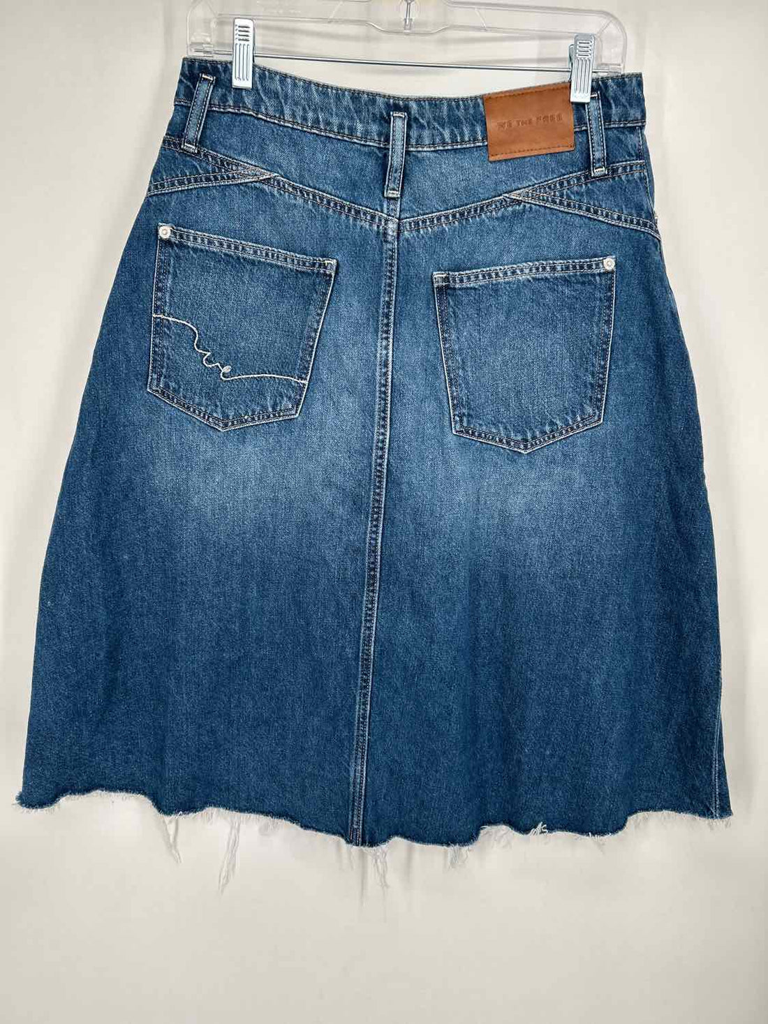 We The Free Size 27 Medium Wash Denim Skirts