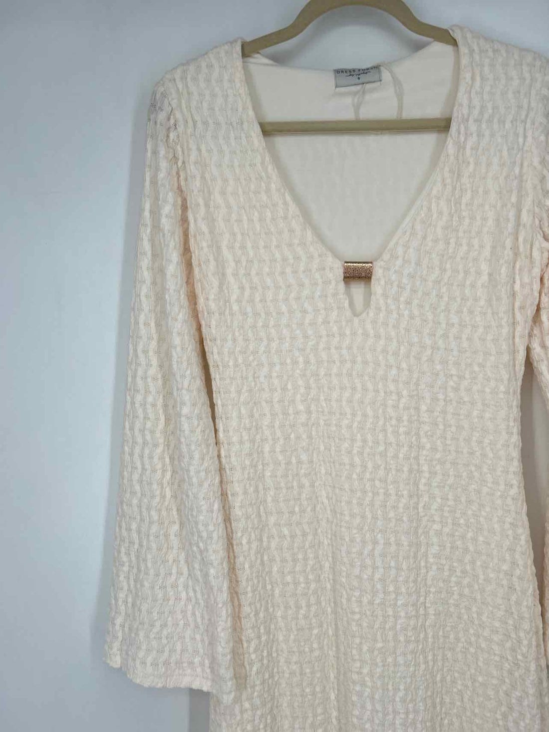Dress Forum S Ivory Textured New Boutique Dress