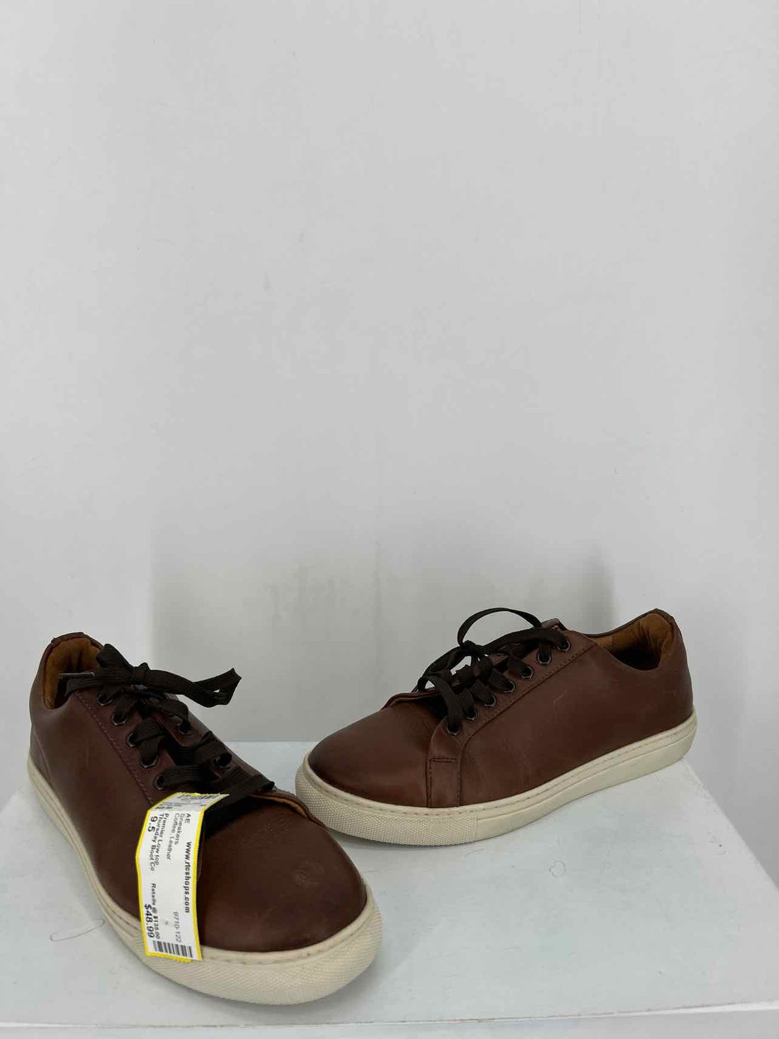 Thursday Boot Co Women Size 9.5 Coffee Leather Sneakers