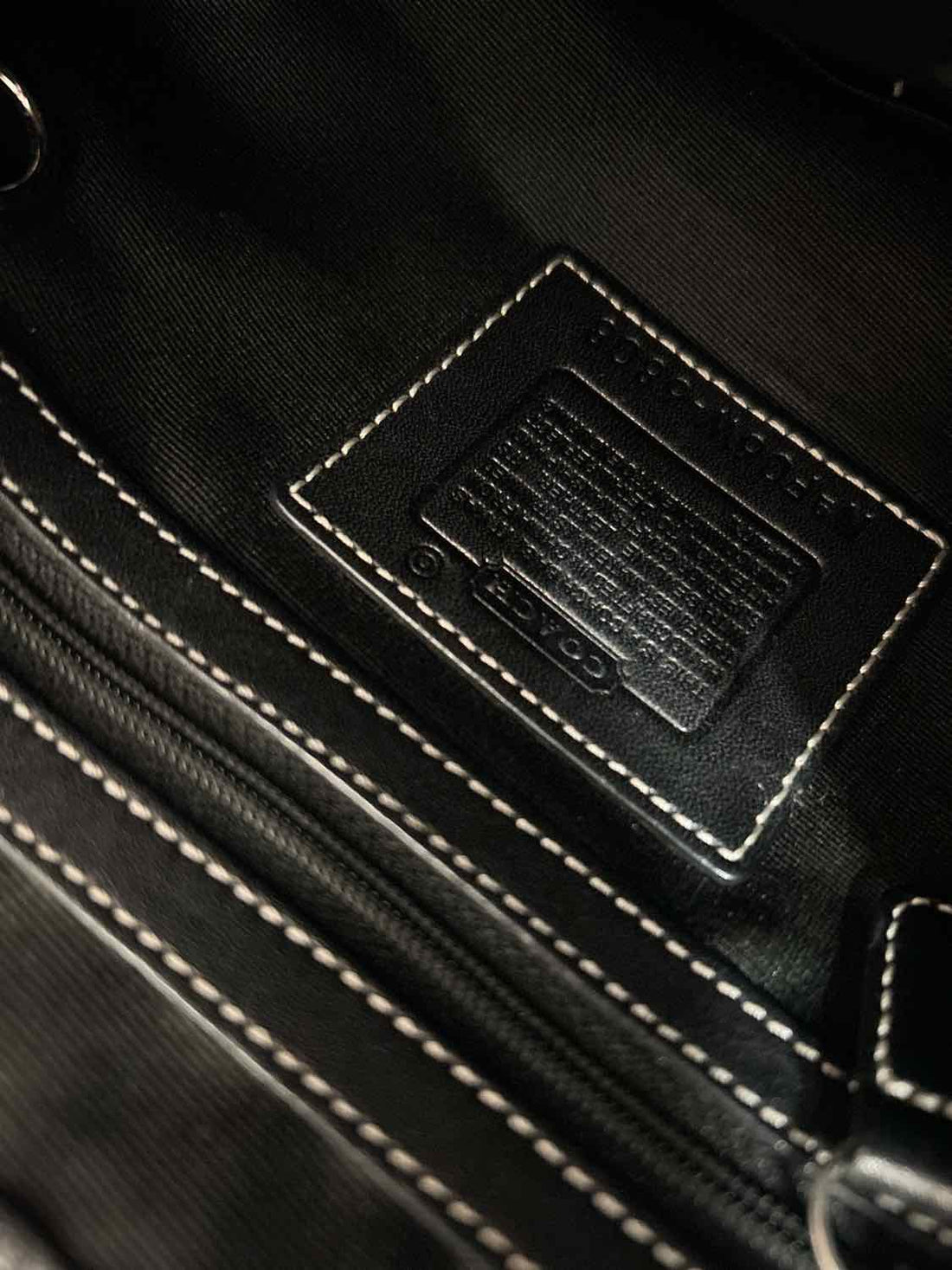 Coach Canvas Shoulder