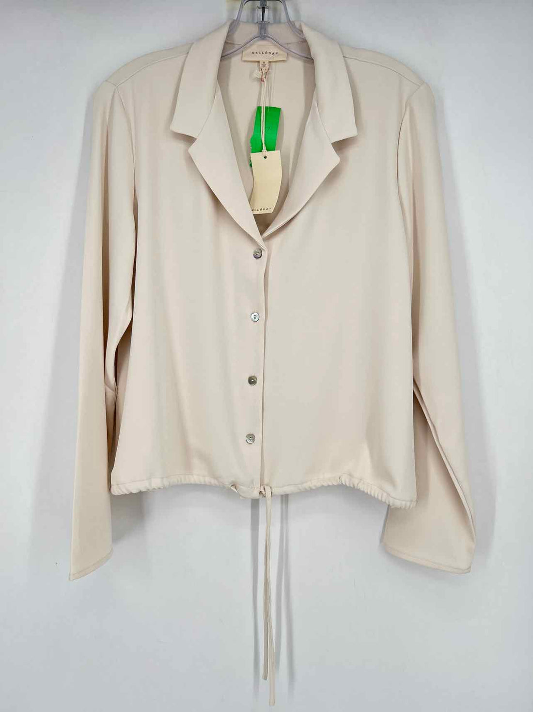 Melloday Size S Cream NWT Long Sleeve