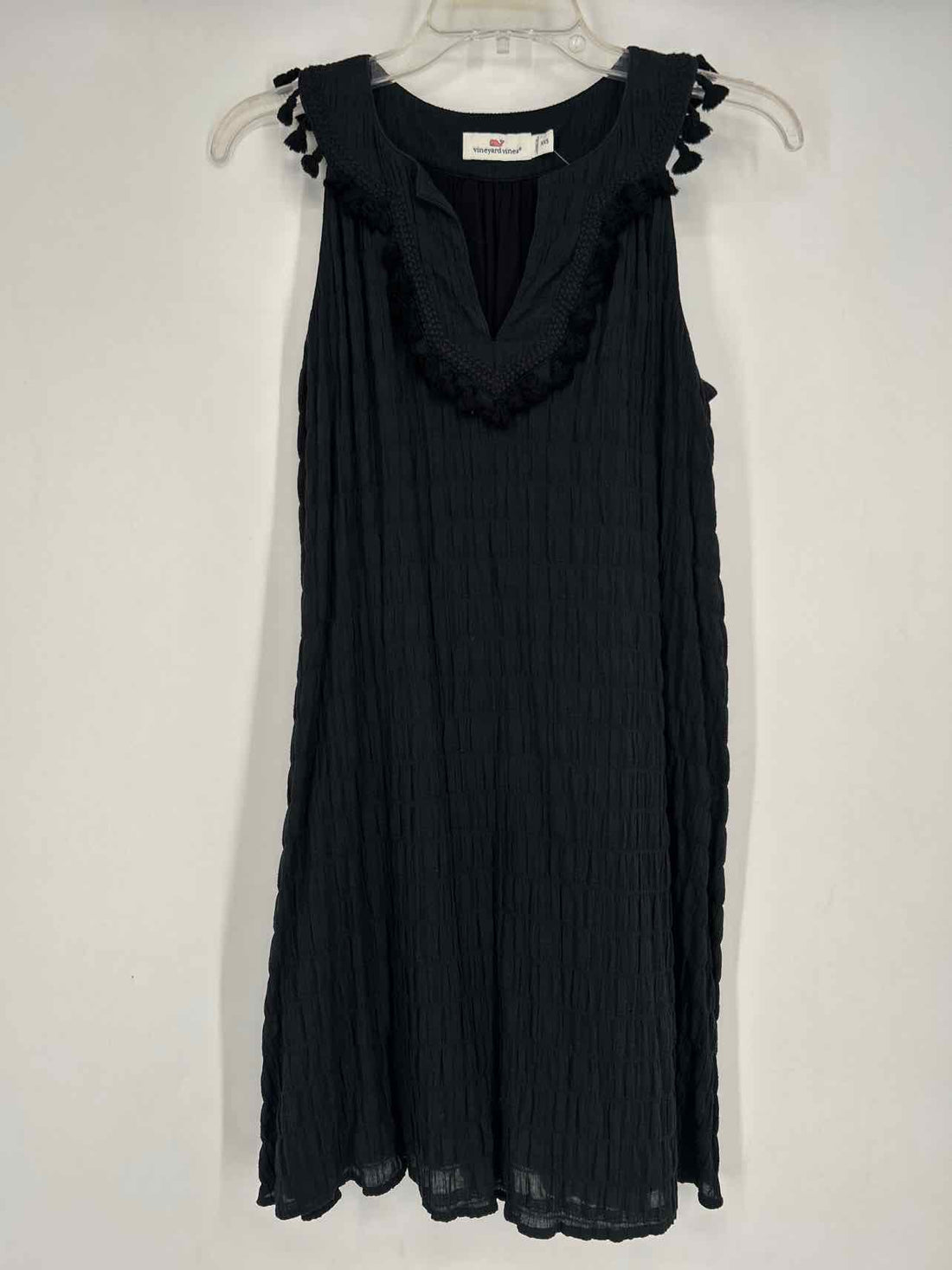 Vineyard Vines Size XXS Black Sleeveless Dress