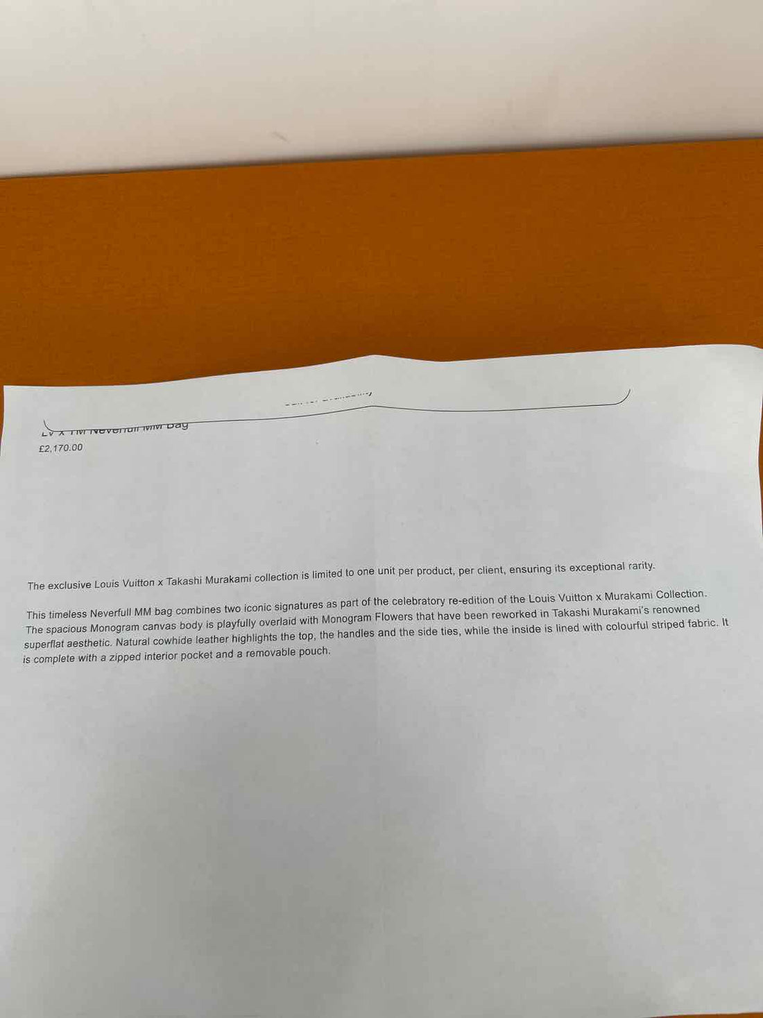 Louis Vuitton Monogram Flowers Neverfull with Pouch MM New In Box