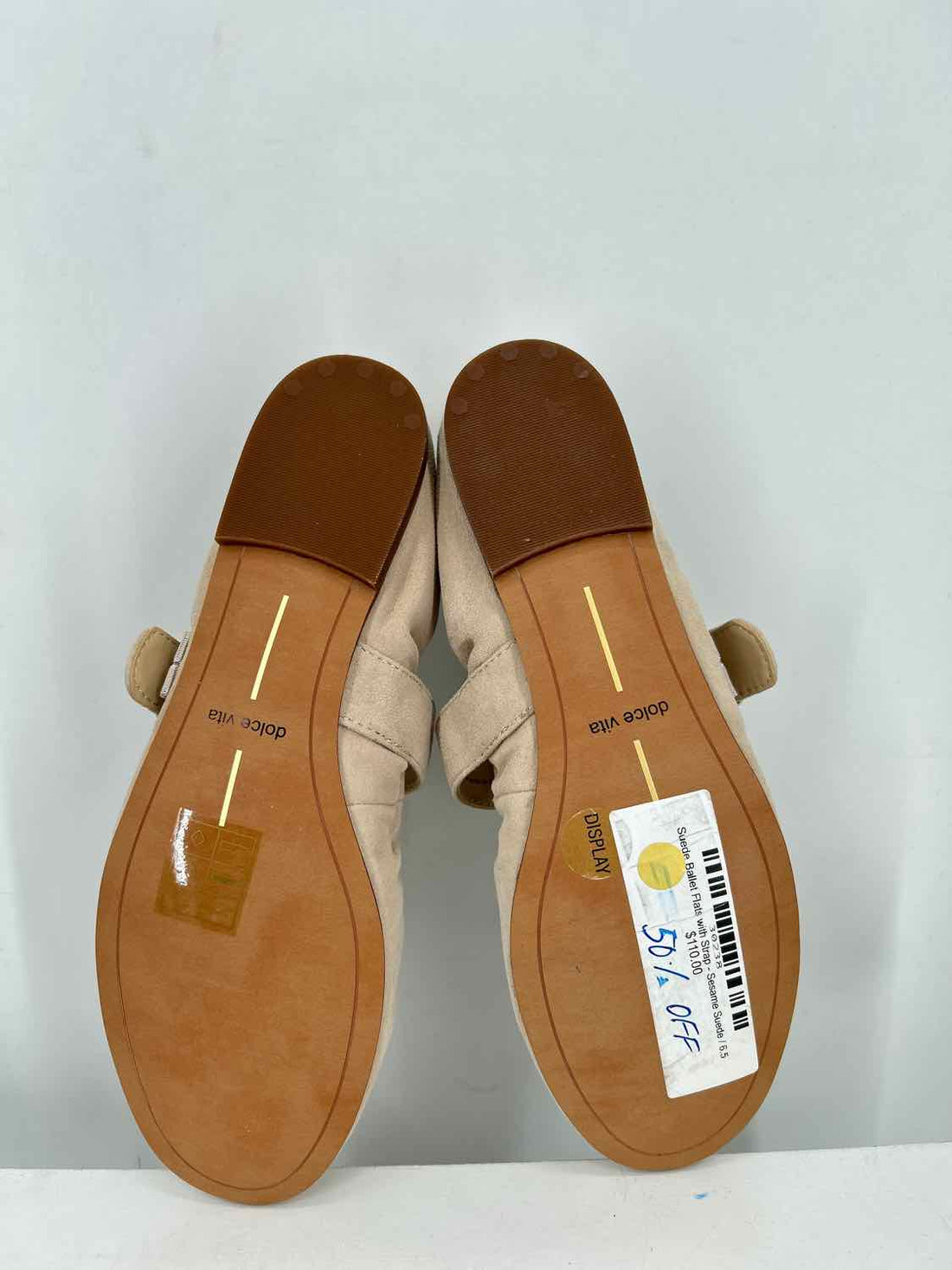 Dolce Vita Women Size 6.5 Beige New Suede Boutique Shoes