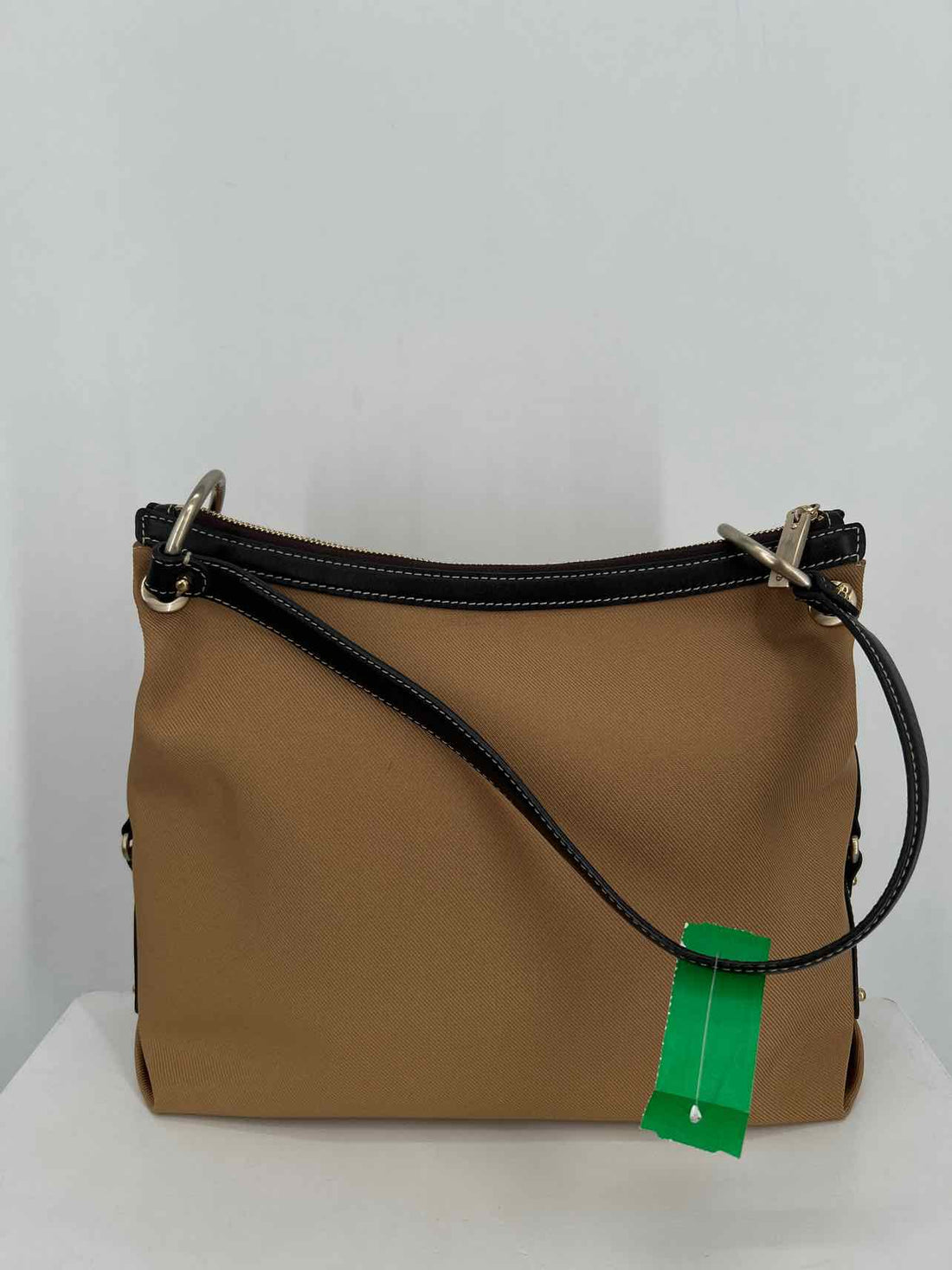 Antonio Melani Tan Canvas Pre Owned Hobo