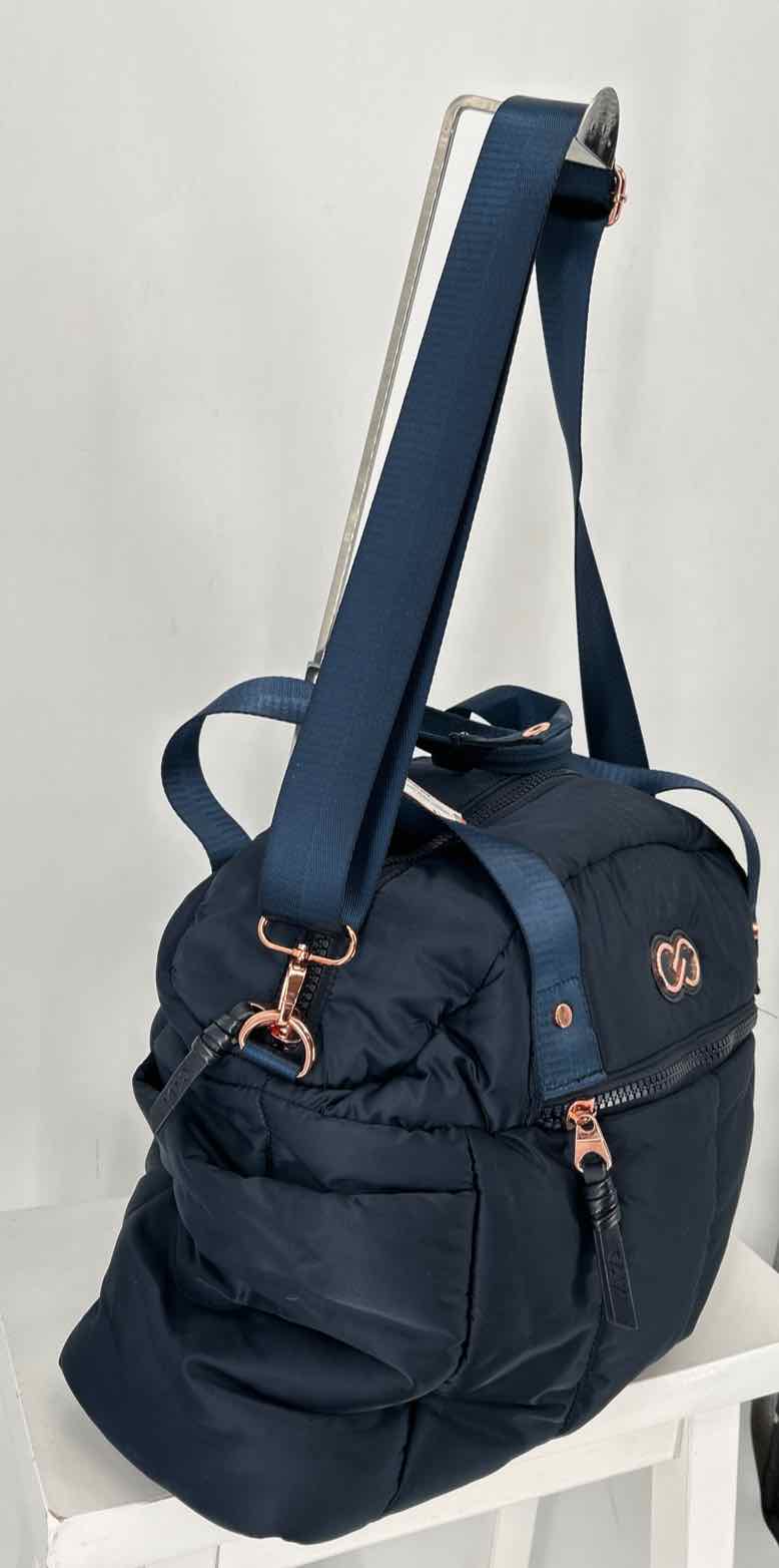 Calia Navy Quilted Duffel