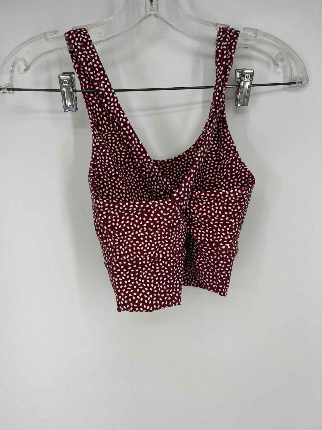 Buff Bunny Size XS/S Burgundy Print Active 2 PC Set