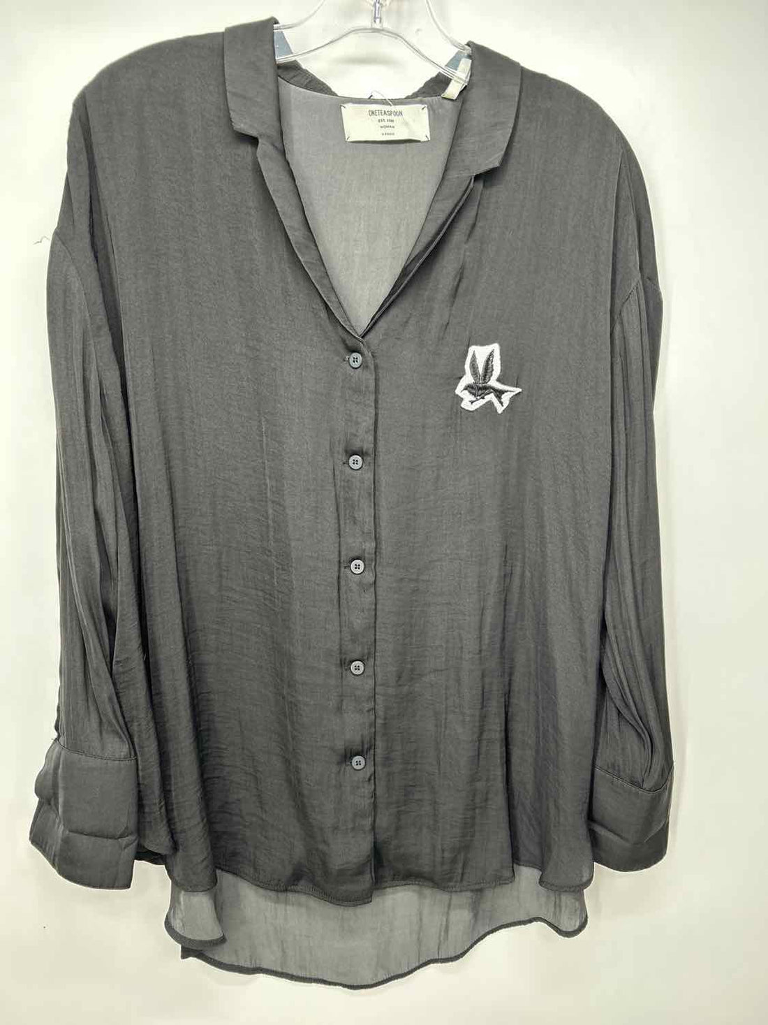 One Teaspoon Size XS Black Long Sleeve