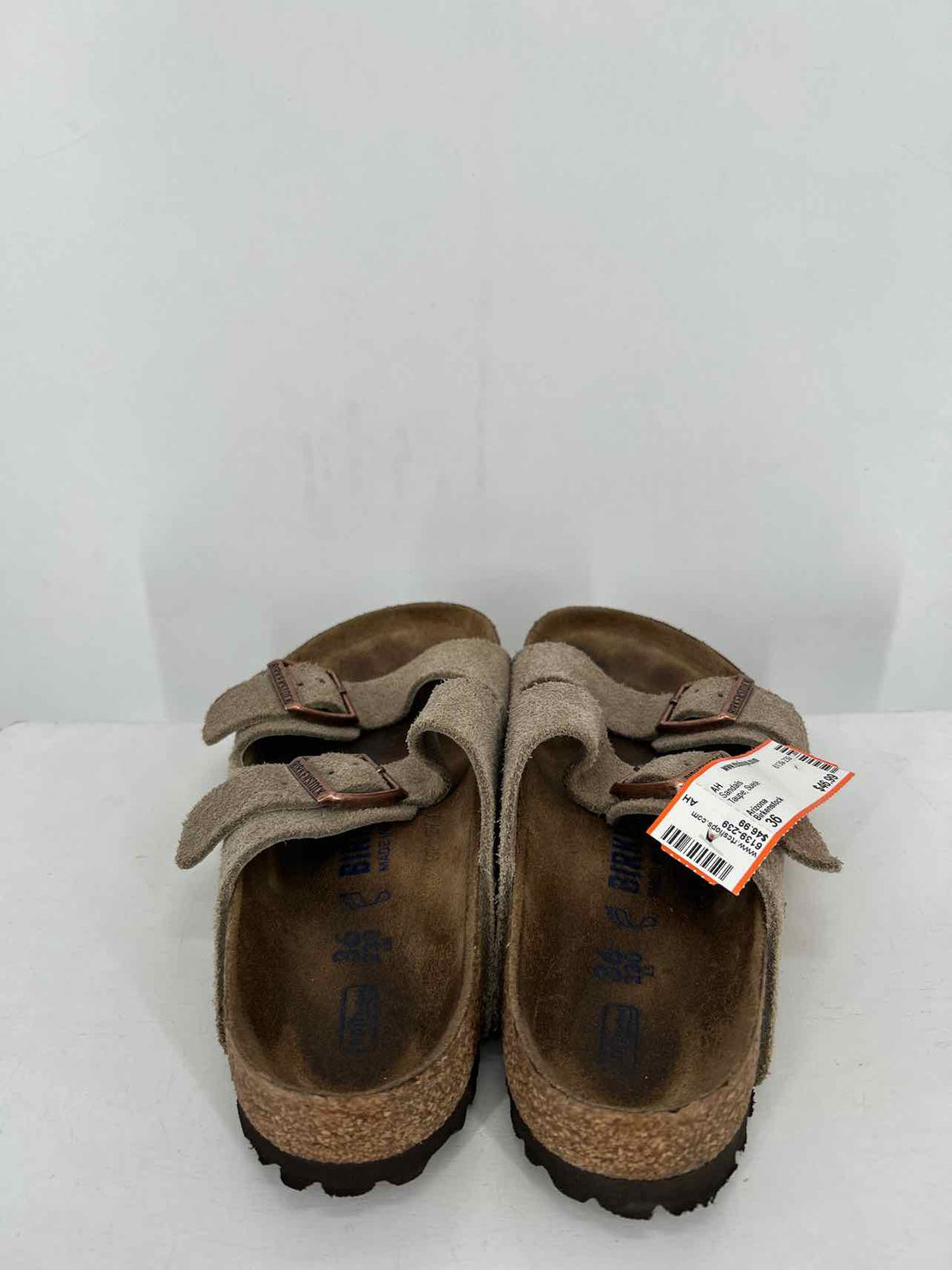 Birkenstock Women Size 36 Taupe Suede Sandals