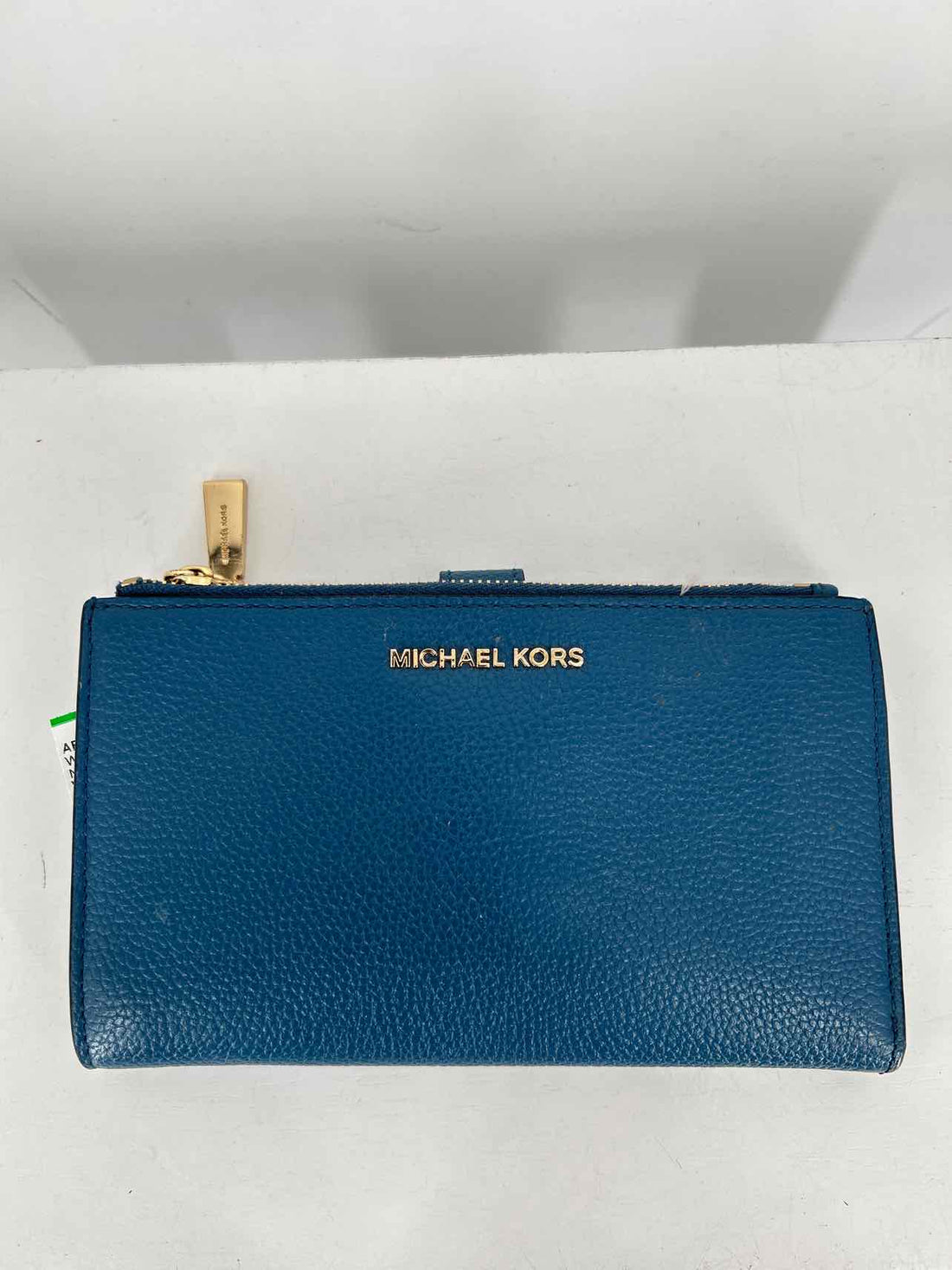 Michael Kors Navy Leather Pre Owned Wallet