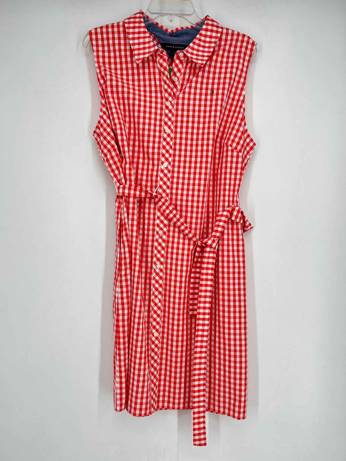 Tommy Hilfiger Size 16 Red & white Gingham Dress