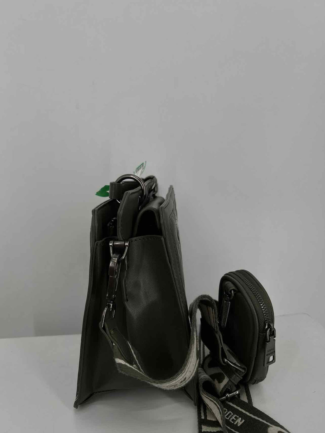 Steve Madden Olive Faux Leather NWT Satchel