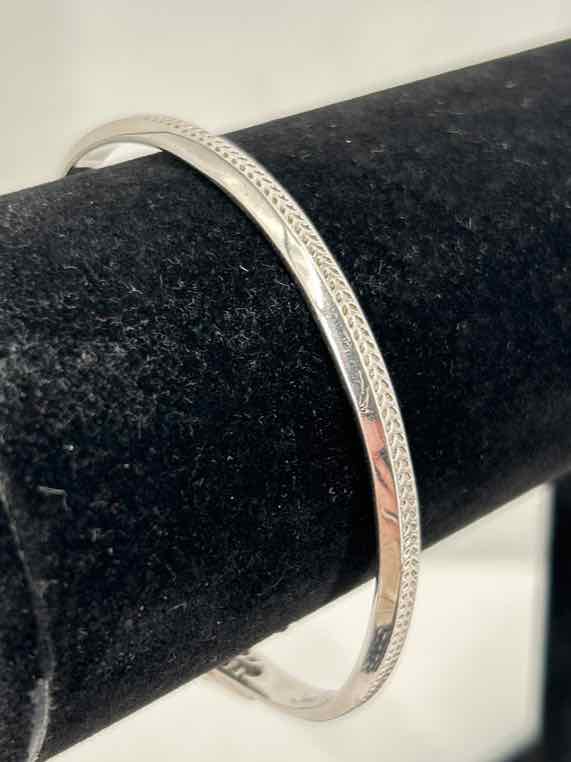 Kendra Scott Silver Marble White Bracelet