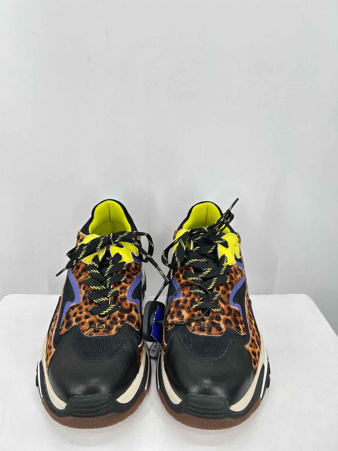 ASH Women Size 40(9) Leopard & Black Sneakers