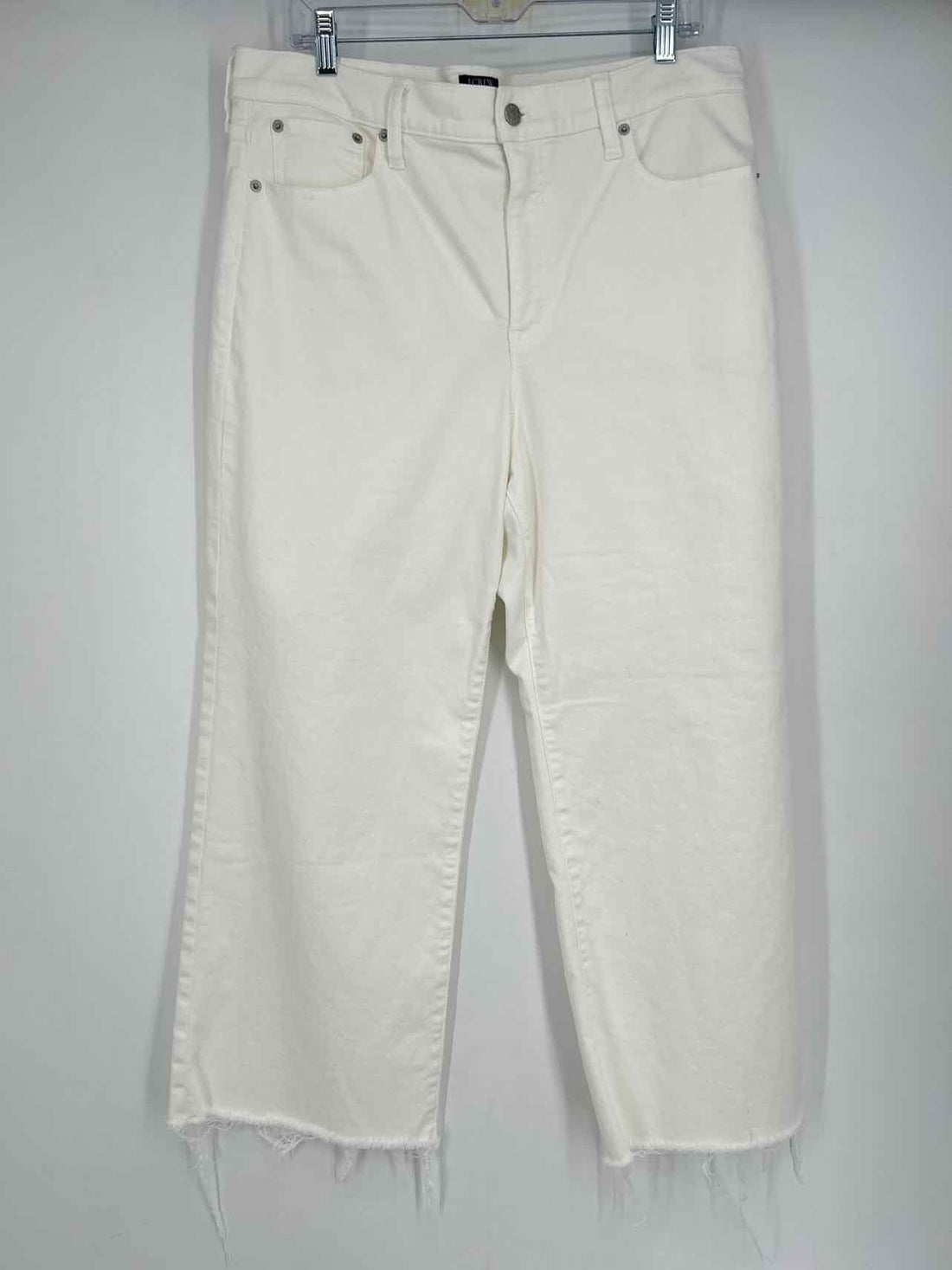 J Crew Size 14 White Pants