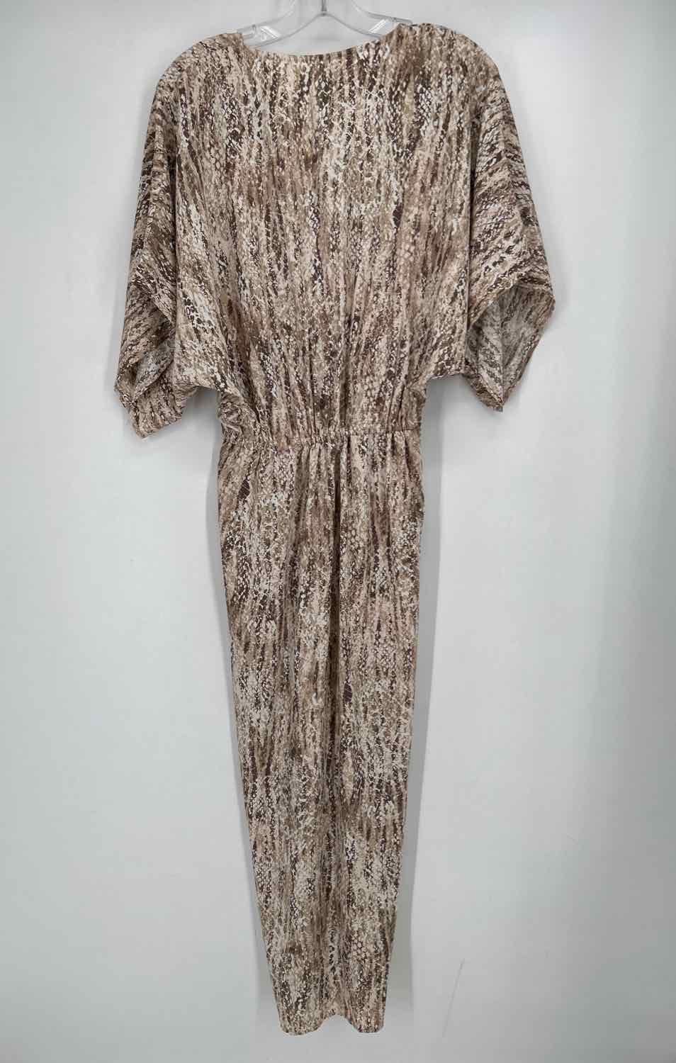 Lezat Size S Brown Snake Dress
