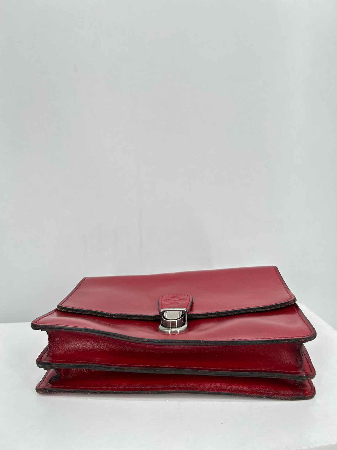 Patricia Nash Dark Red Leather Excellent Condition Crossbody