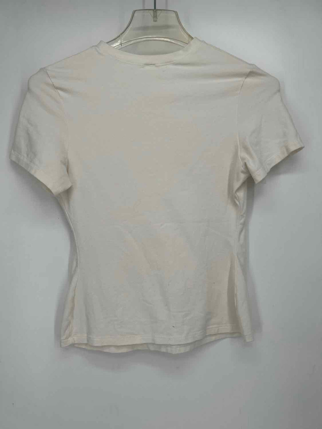 Skims Size M White Short Sleeve