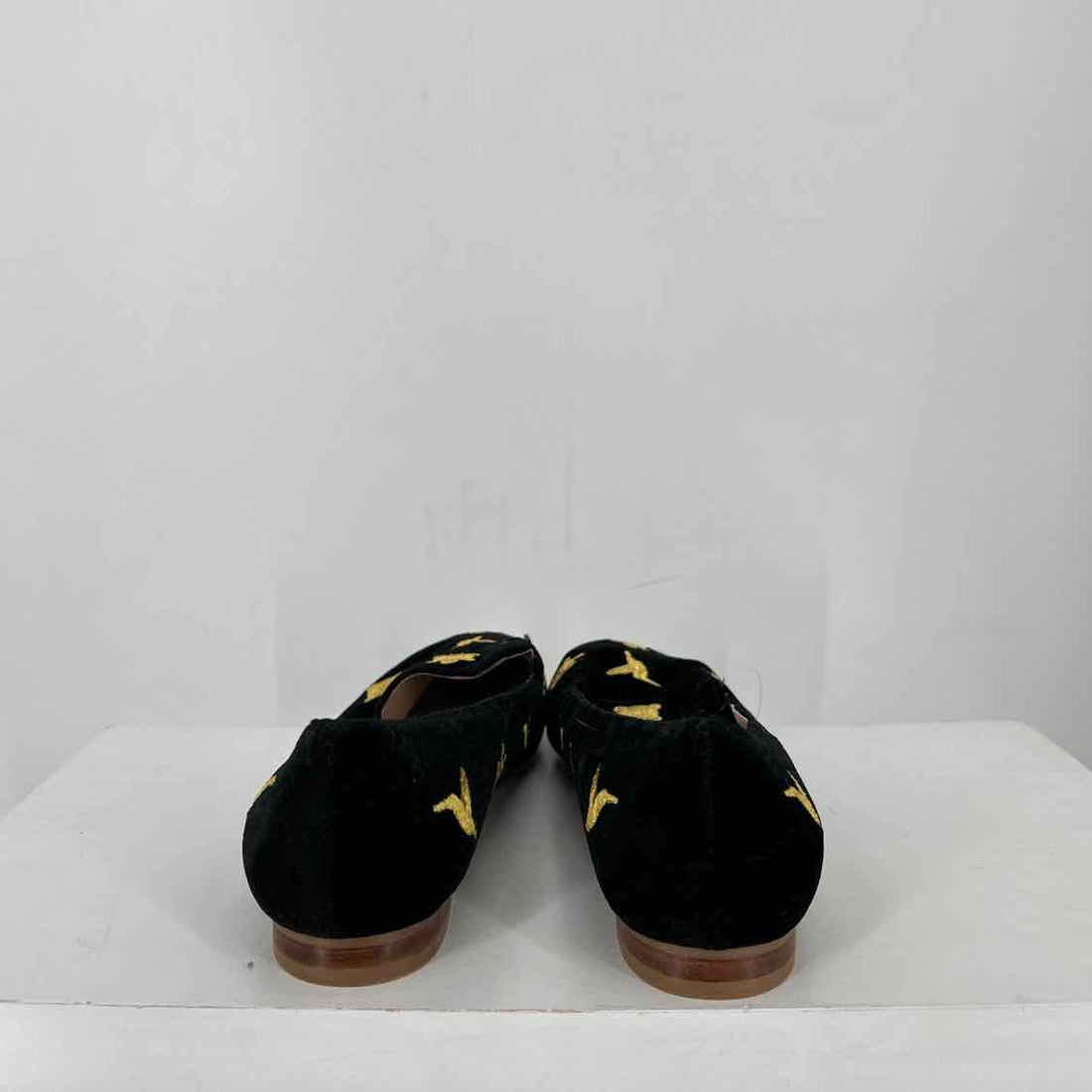 Jack Rogers Women Size 9.5 Black Velvet Flats