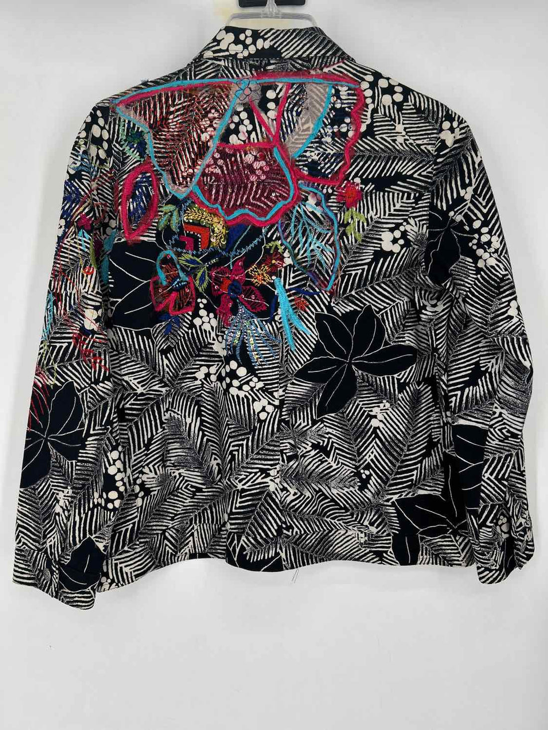 Laura Ashley Size SP Black & White Print Jacket