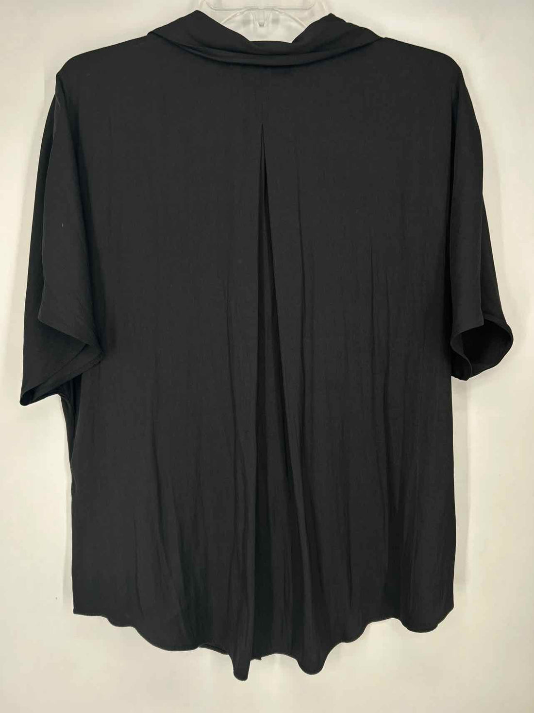 Banana Republic Size L Tall Black Short Sleeve