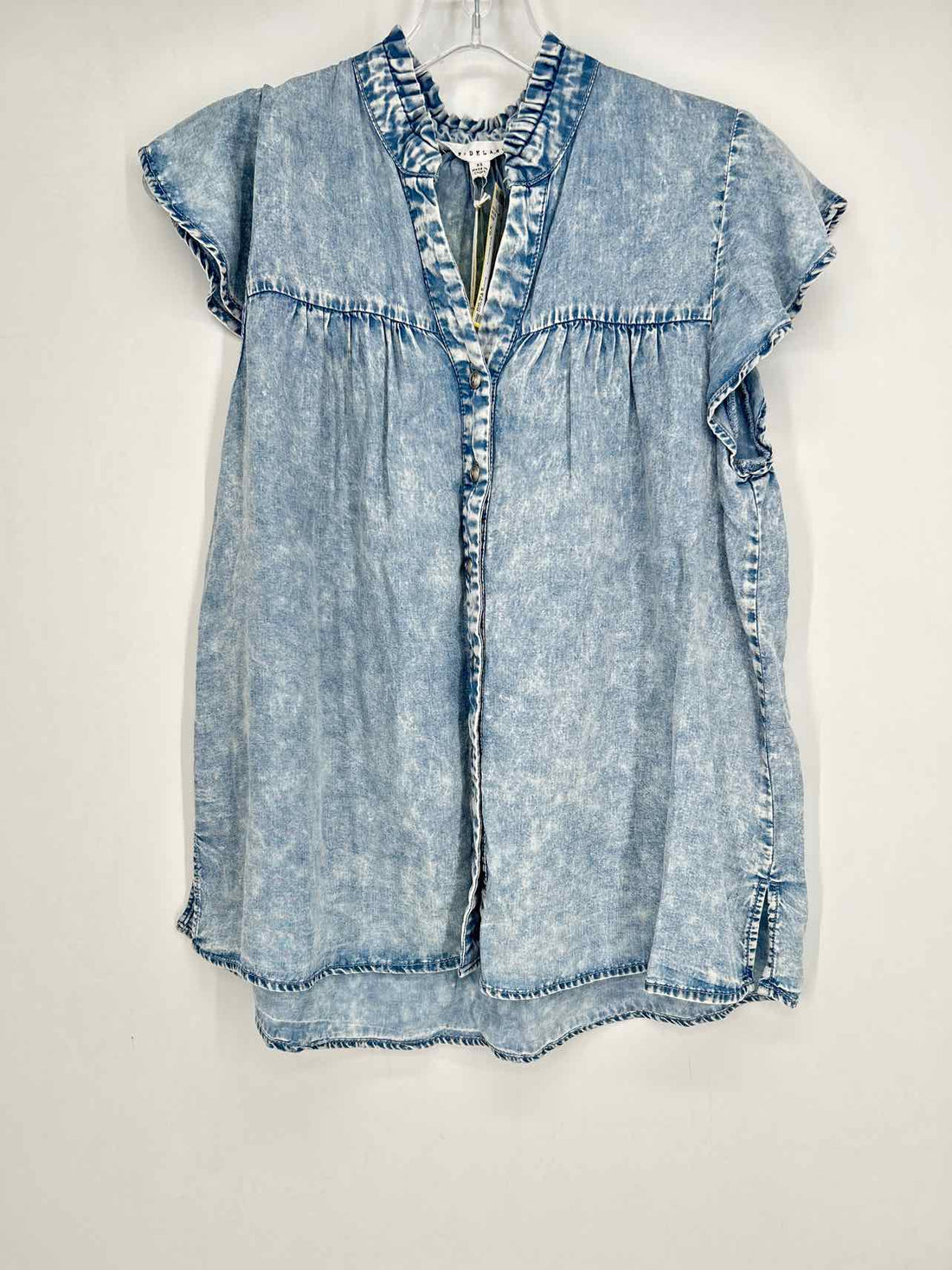 Jane And Delancy Size XS Chambray NWT Short Sleeve
