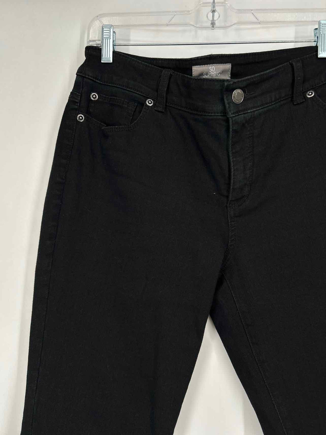 So Slimming by Chico's Size 1.5 Short (M) Black Jeans