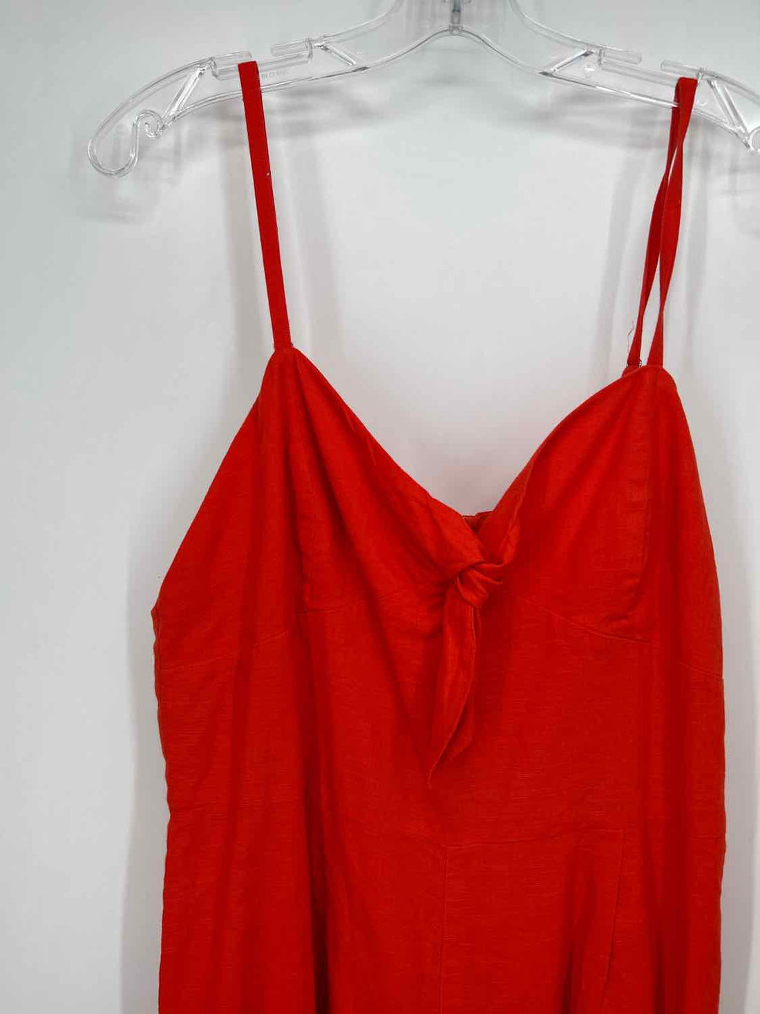 J Crew Size 12 Orange Sleeveless Jumpsuit