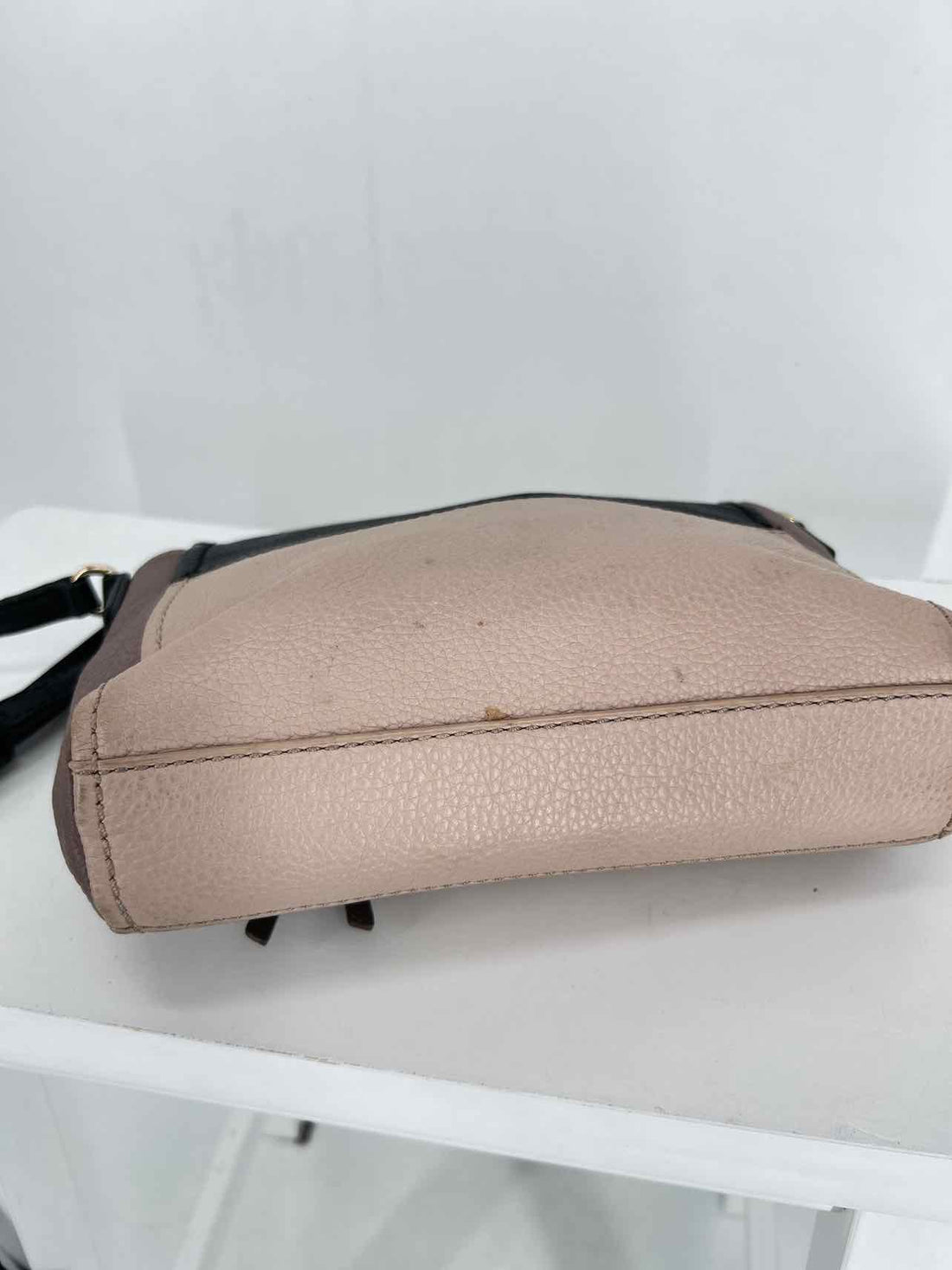 Kate Spade Pink & Navy Pebbled Leather Crossbody
