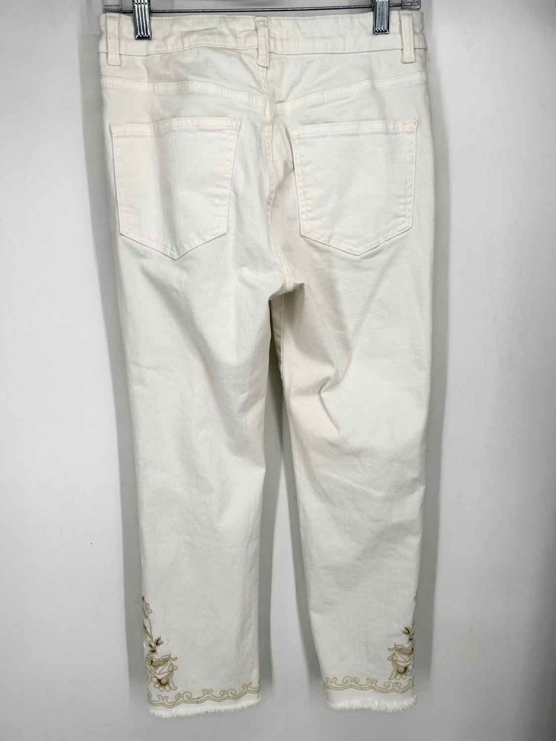 We The Free Size 28 White Eyelet Jeans