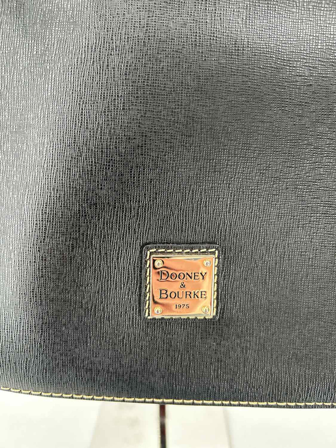Dooney & Bourke Black Saffiano Leather Pre Owned Crossbody