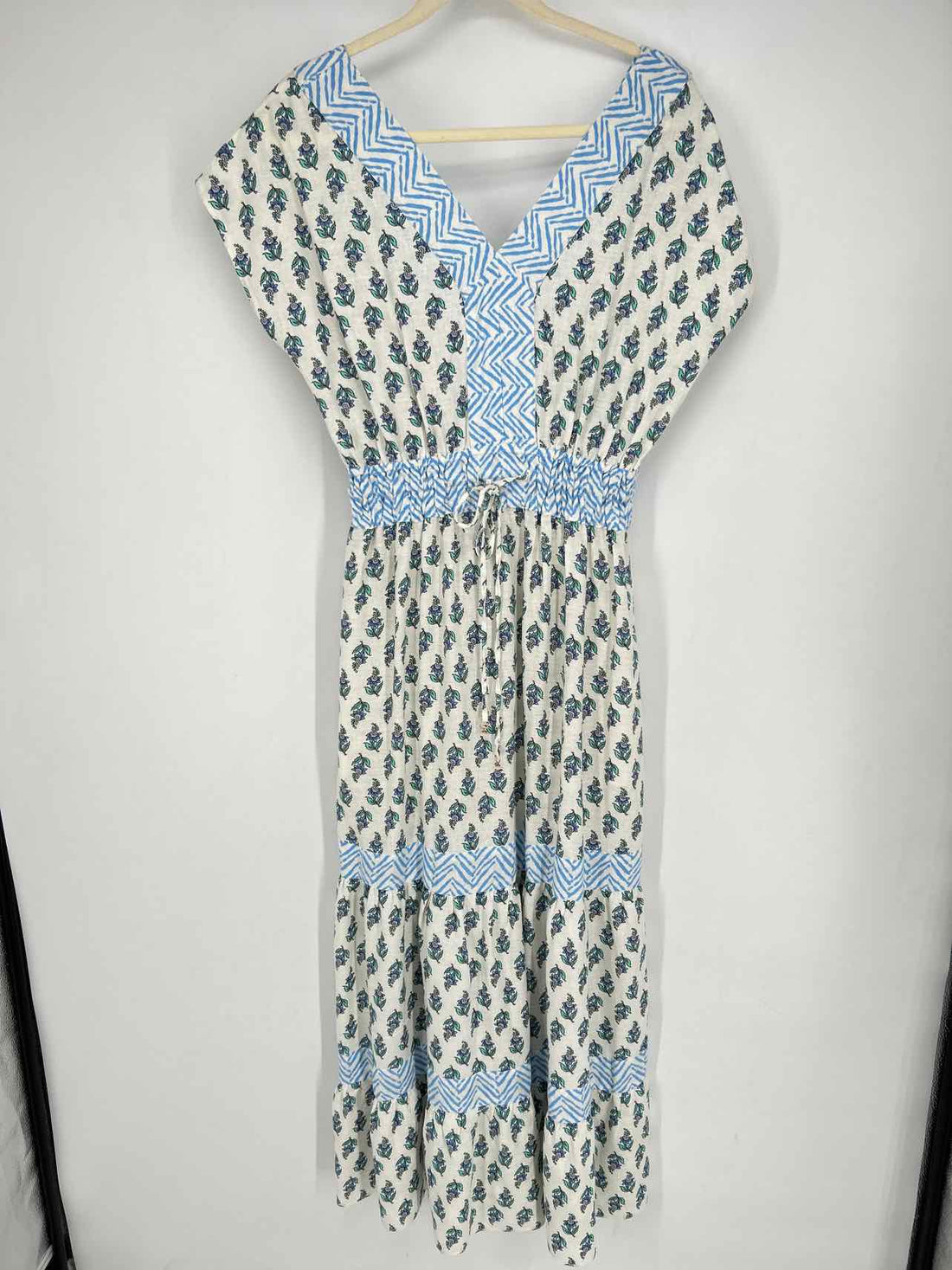 Rachel Zoe Size M White Print Dress