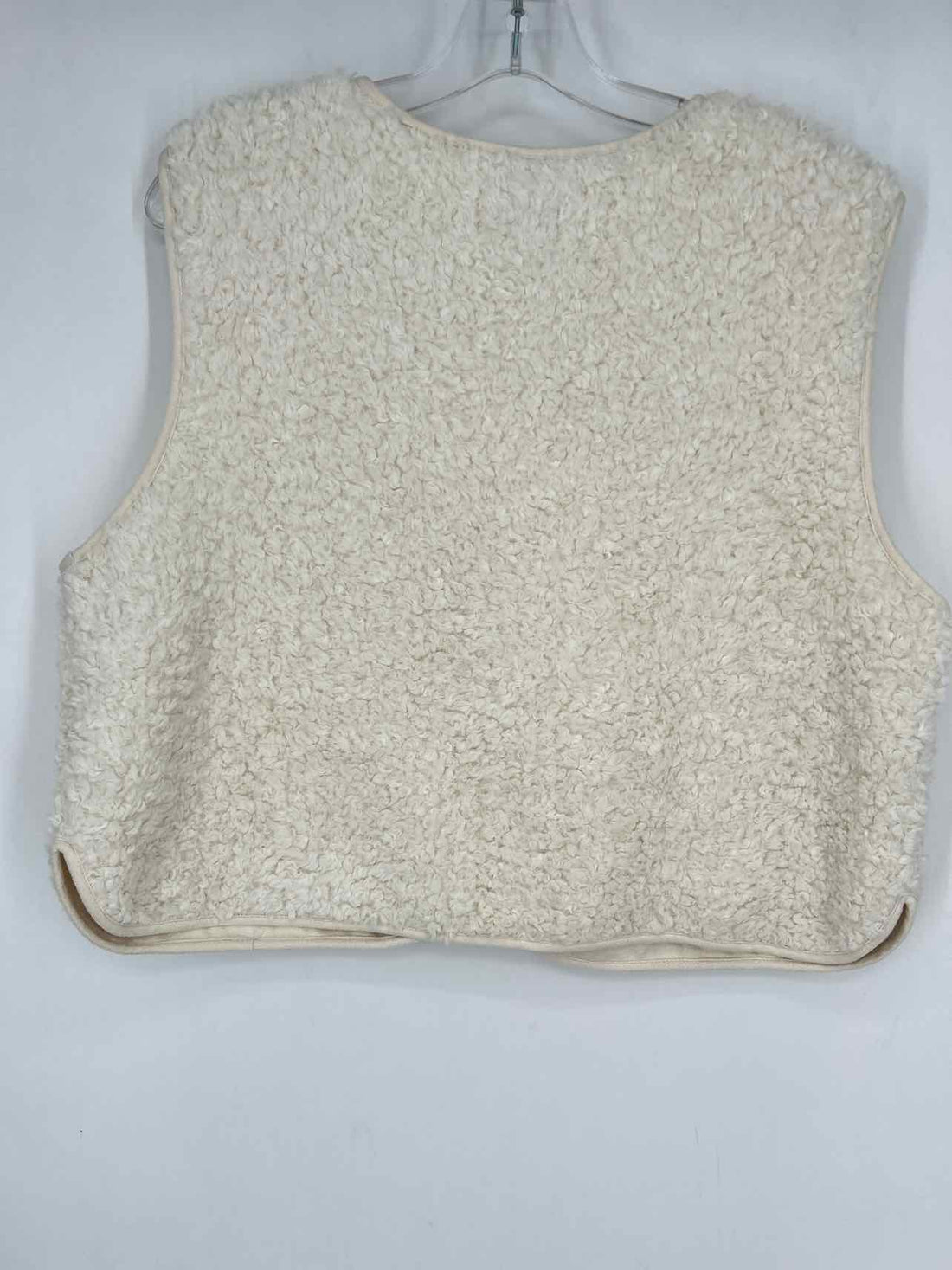 By Together Size S White Fleece NWT Vest
