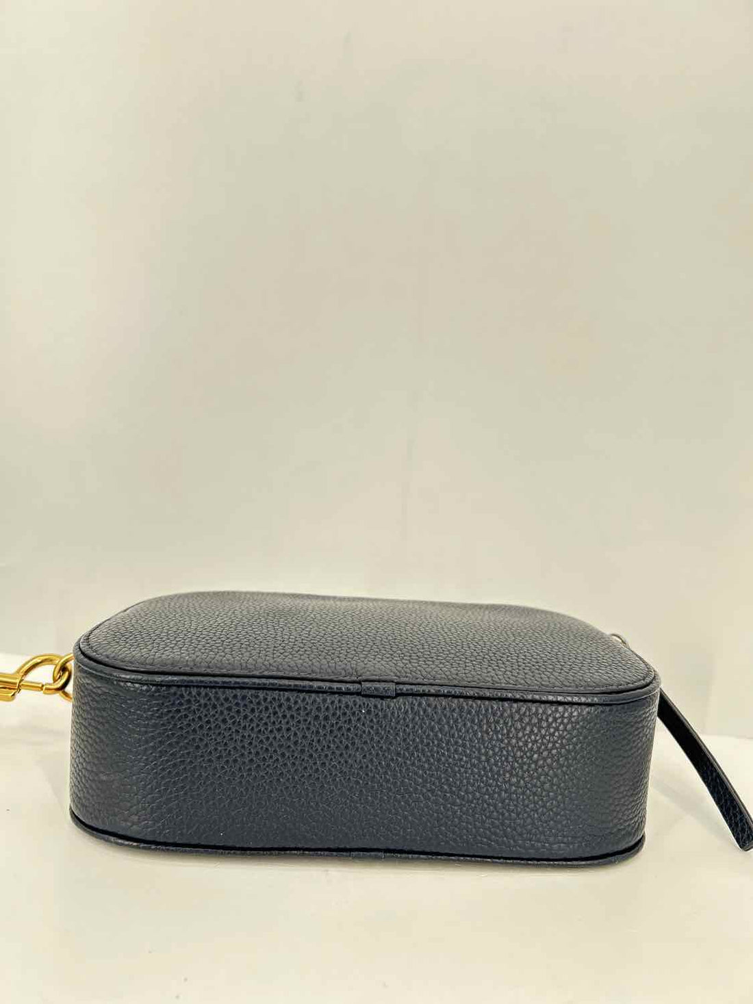 Tory Burch Navy Pebbled Leather Crossbody