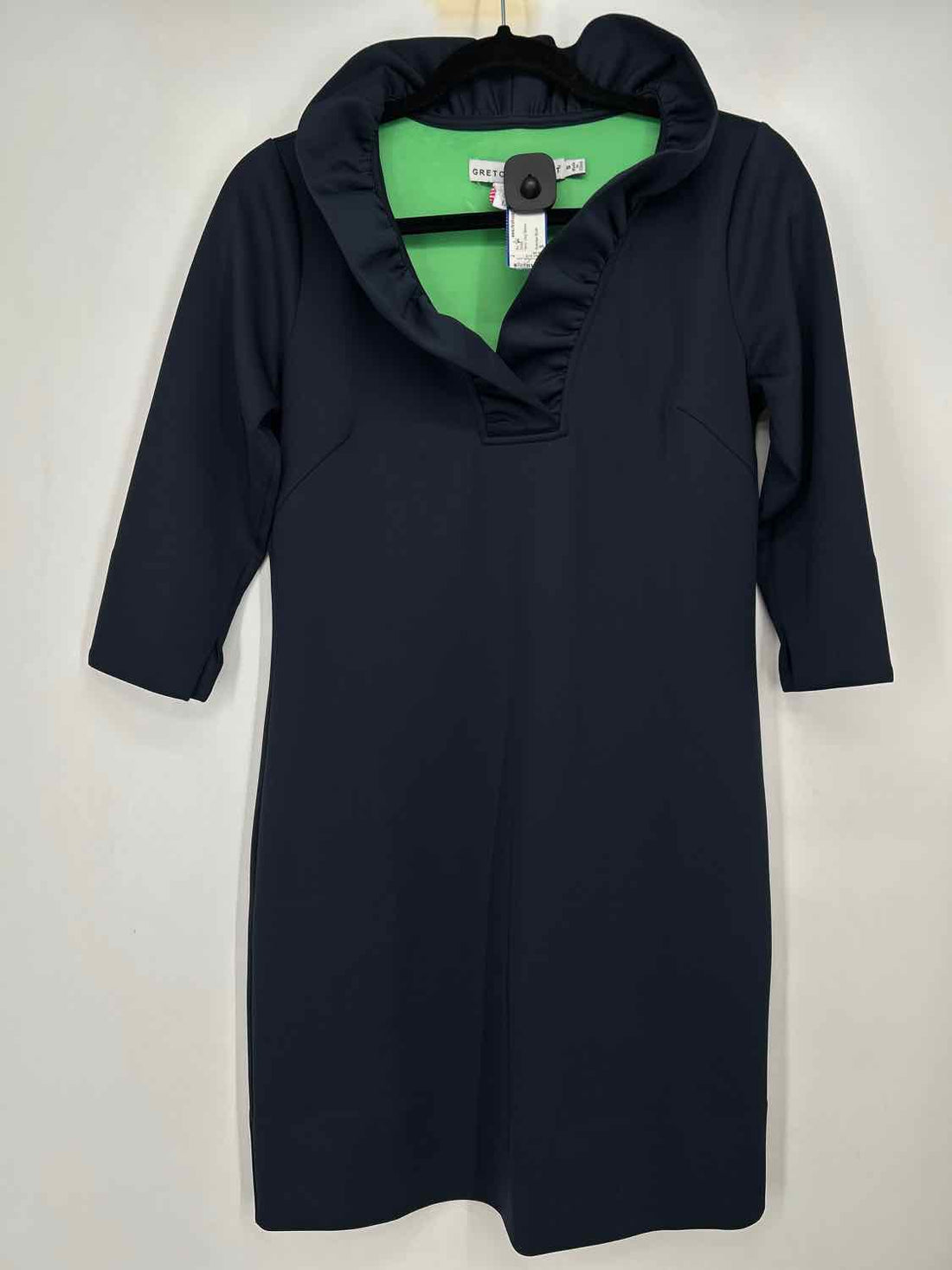 Gretchen Scott Size S Navy Long Sleeve Dress